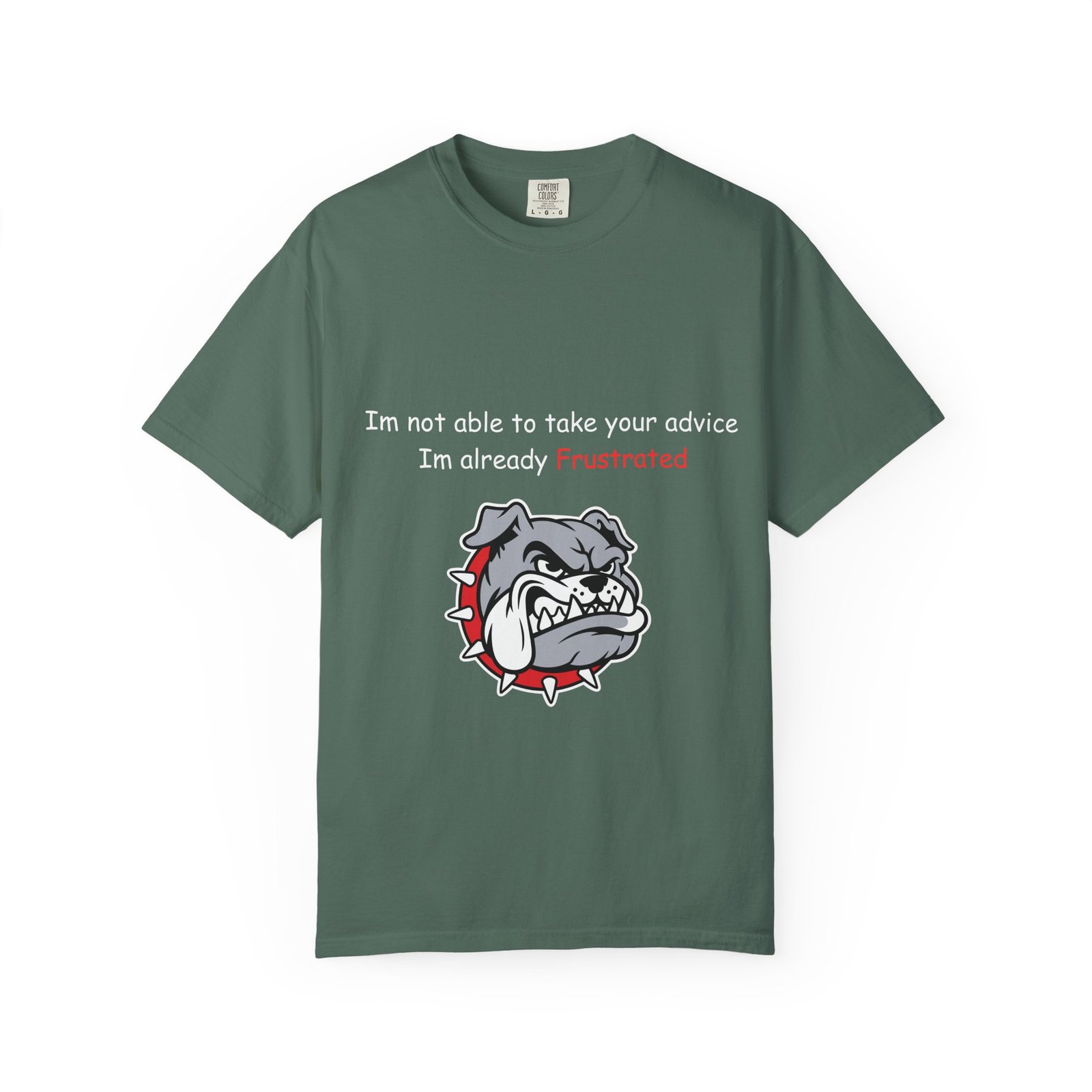 Frustrated Bulldog T-Shirt - Image 13