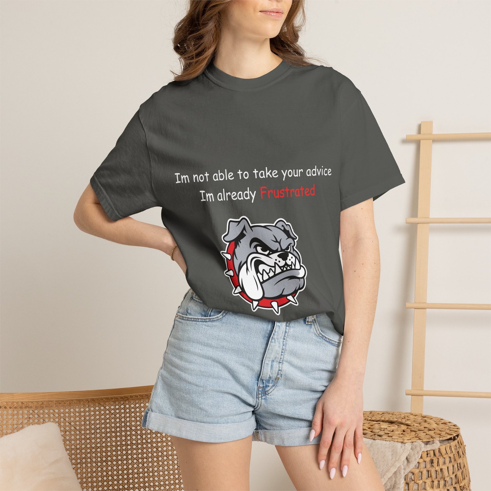 Frustrated Bulldog T-Shirt - Image 8