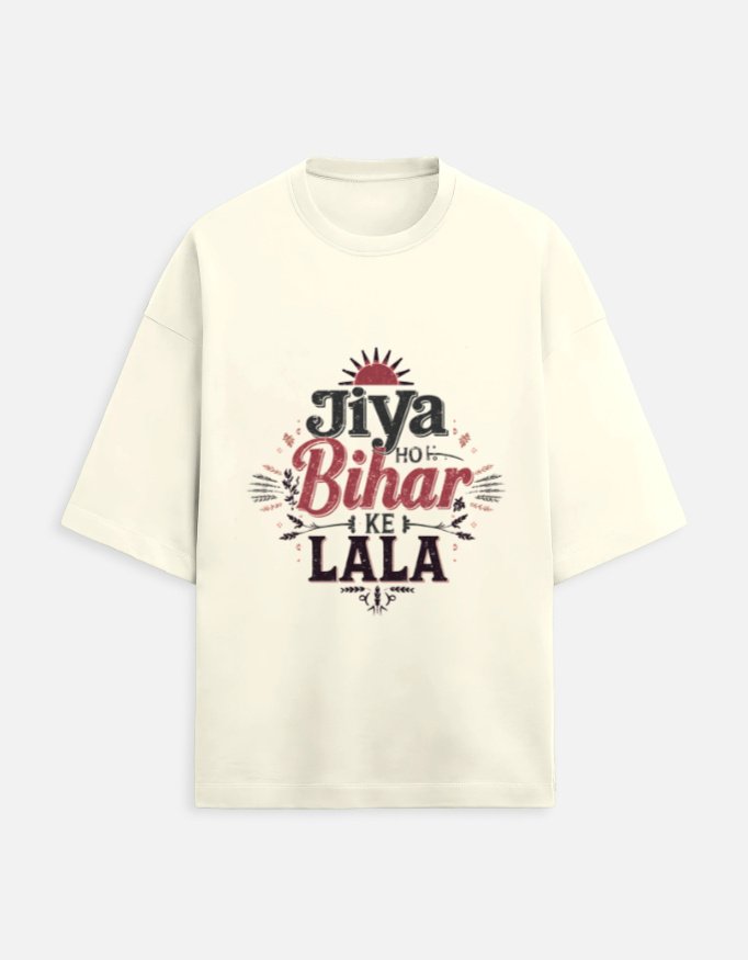 Bihar Pride T-Shirt | White Graphic Tee | Patna Railway Station - Image 5