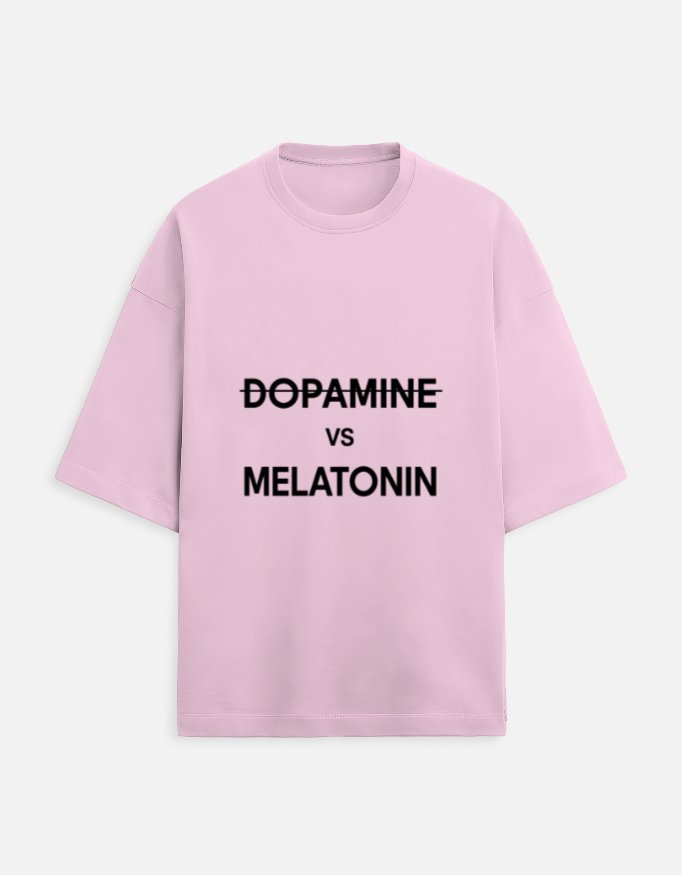 Dopamine vs Melatonin Funny T-Shirt - Image 6