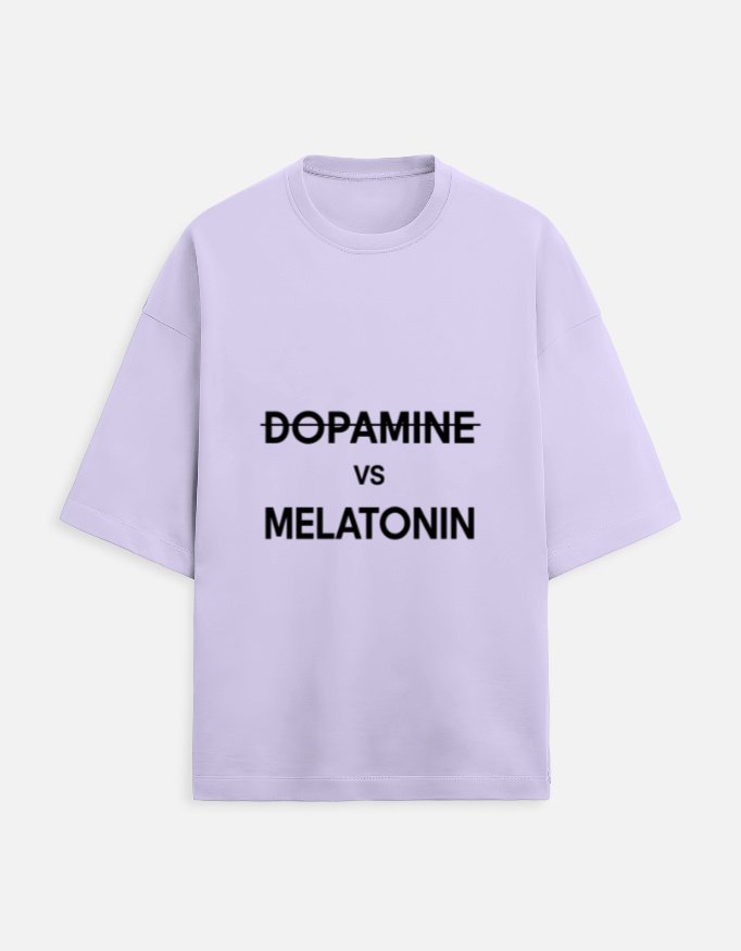 Dopamine vs Melatonin Funny T-Shirt - Image 7