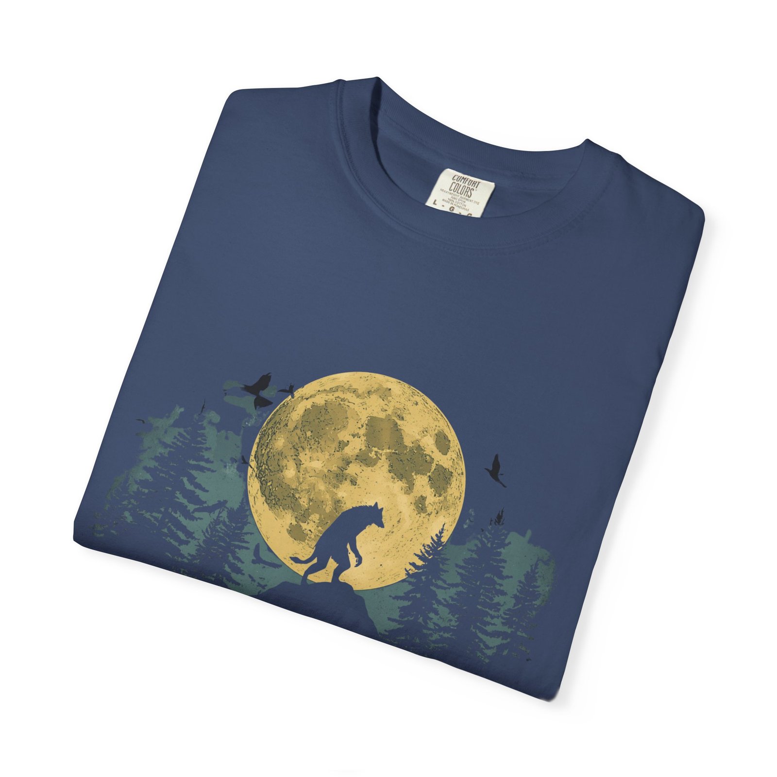 Never Trust The Full Moon Werewolf Graphic T-Shirt | Vintage Horror Moon Tee - Image 28