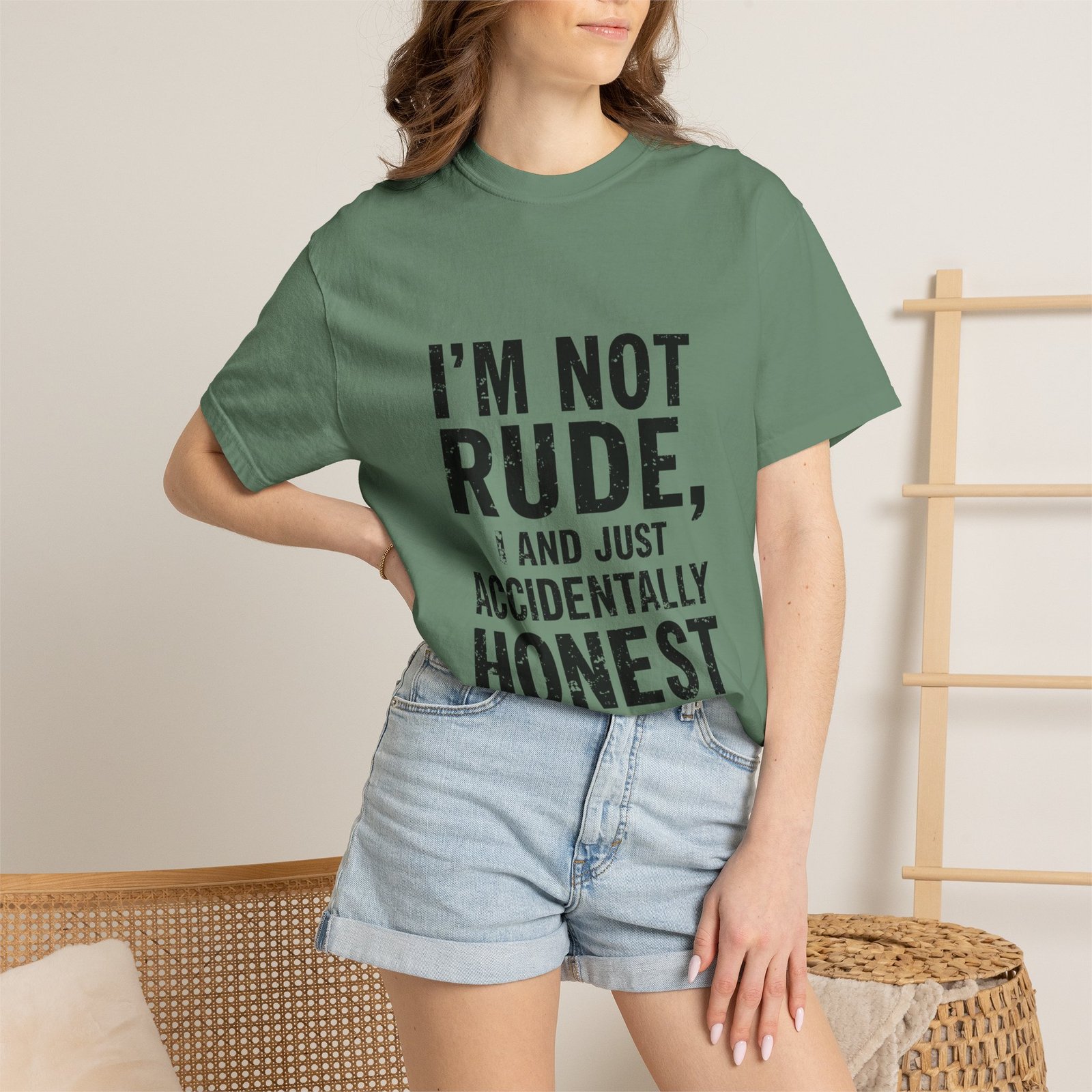 I’m Not Rude T-Shirt — "I’m Not Rude, I’m Just Accidentally Honest" Graphic Tee - Image 28