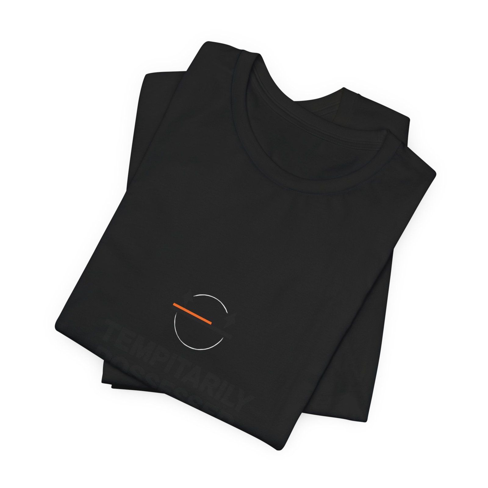 T-Shirt — "Temporarily Possessed" Minimalist Paranormal Graphic Tee - Image 7