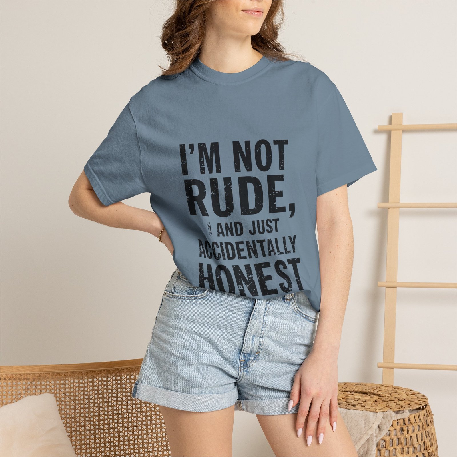 I’m Not Rude T-Shirt — "I’m Not Rude, I’m Just Accidentally Honest" Graphic Tee - Image 48