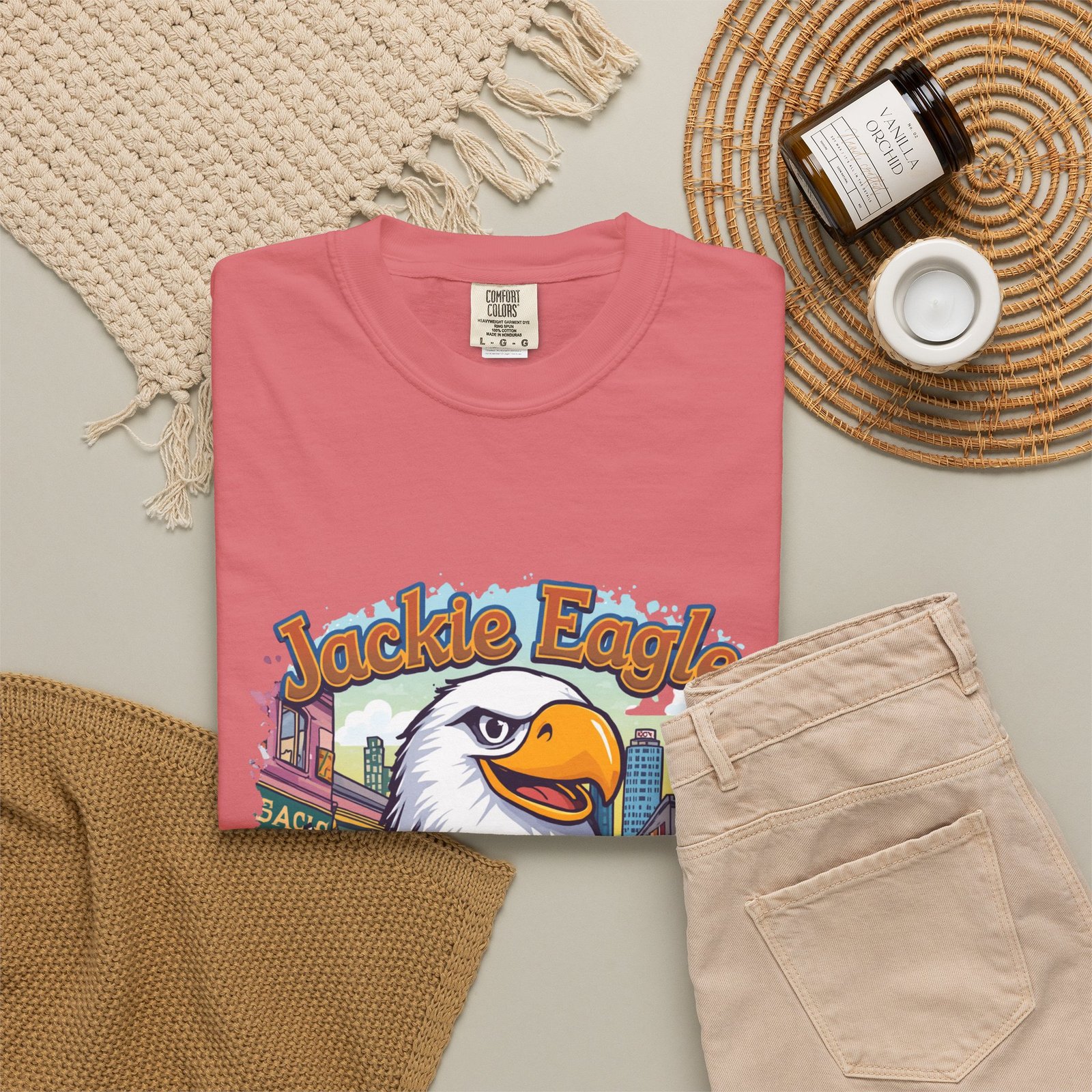 Jackle Eagle 'Party Veers 5 Of Part' Graphic T-Shirt — Vintage Eagle Brewery Design - Image 71