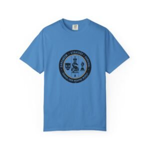 Chess Club Crest T-Shirt — Strategy, Sacrifice, Checkmate Graphic Tee