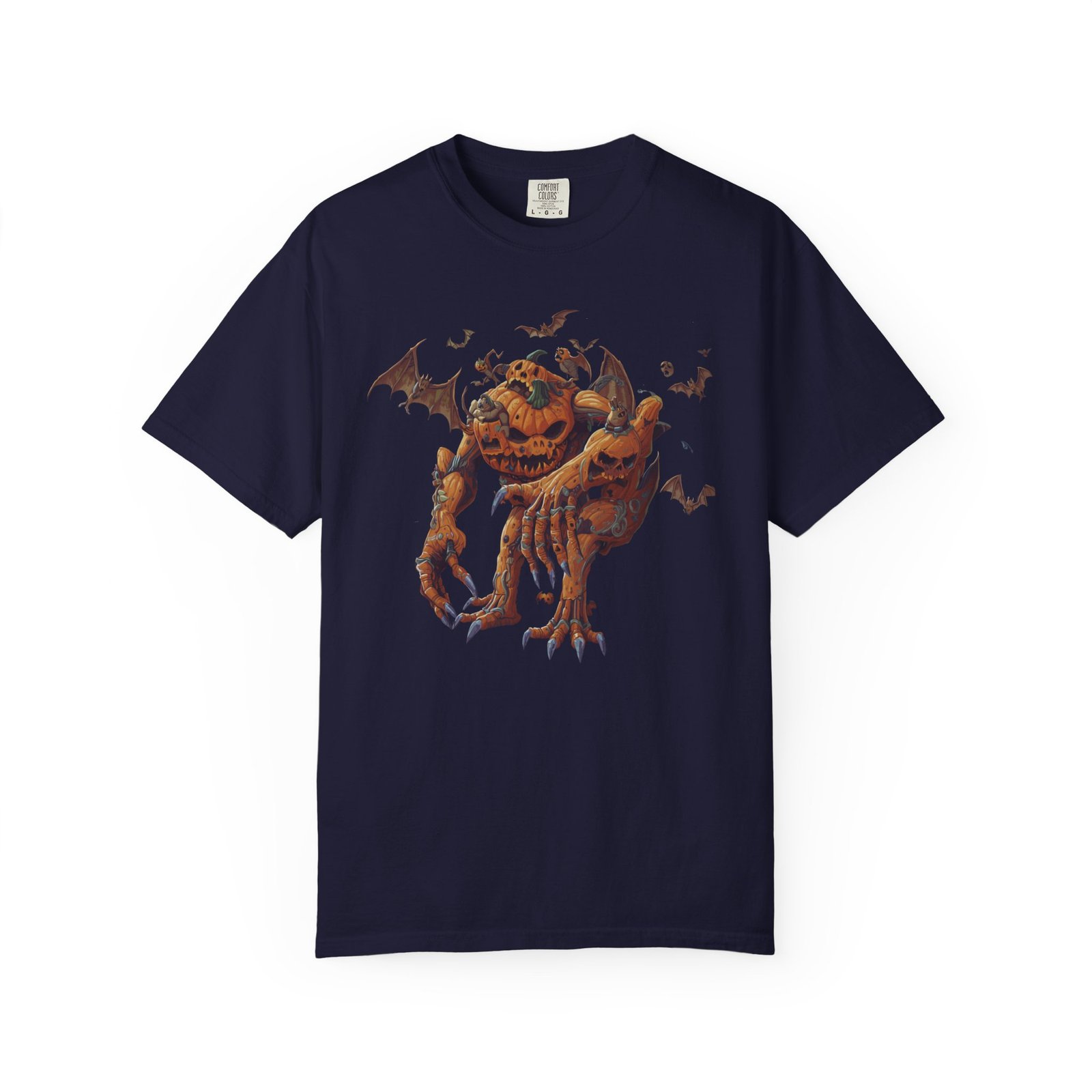 Halloween Pumpkin Monster T-Shirt - Image 11