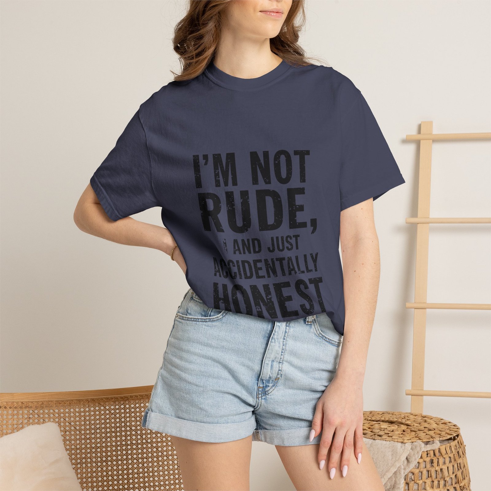 I’m Not Rude T-Shirt — "I’m Not Rude, I’m Just Accidentally Honest" Graphic Tee - Image 56