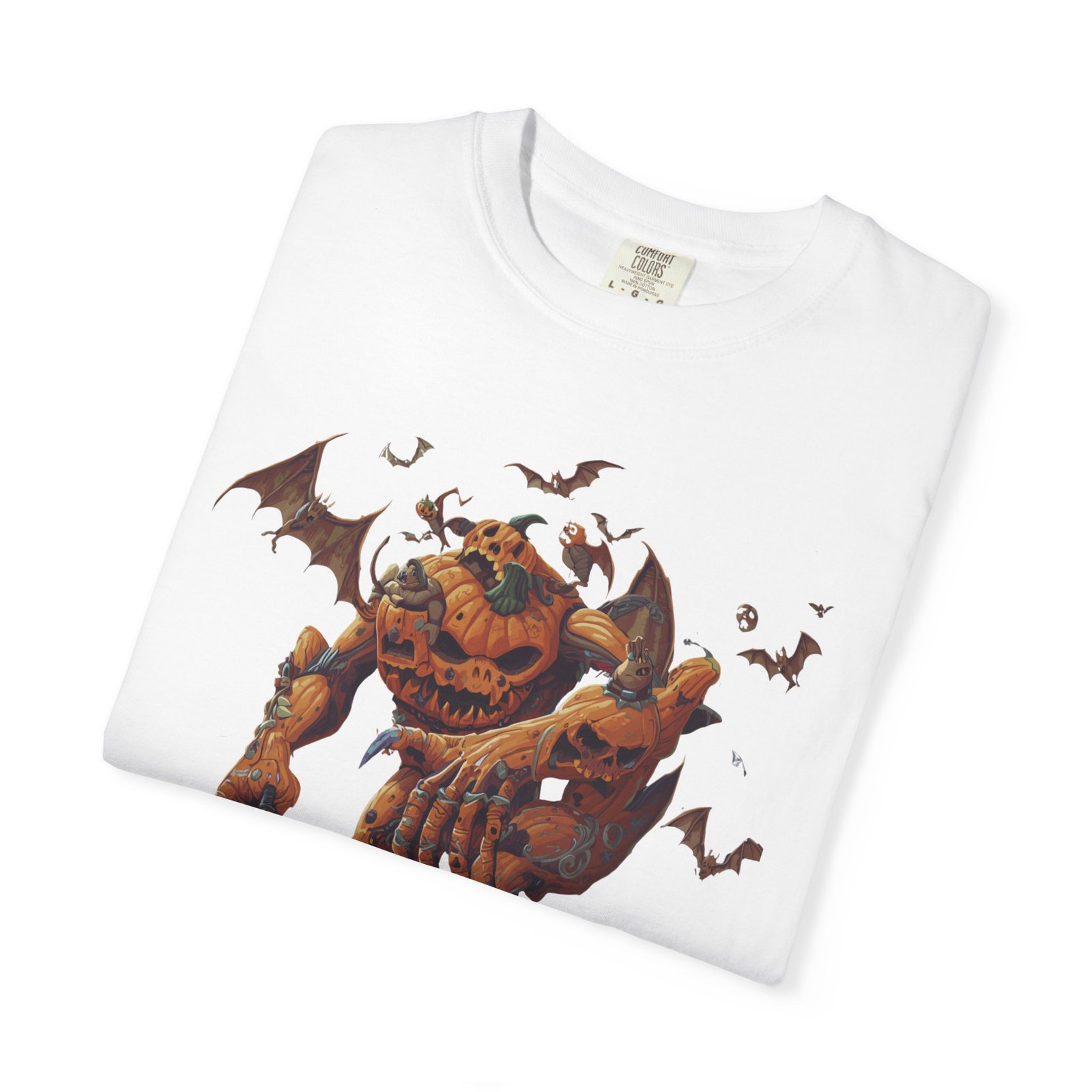 Halloween Pumpkin Monster T-Shirt - Image 3