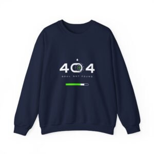 Crewneck Sweatshirt — Minimal Neon Progress Bar Graphic