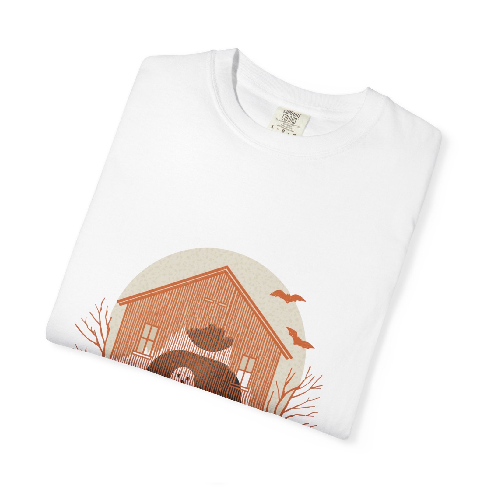 No Body Home T-Shirt – Funny Ghost Haunted House Halloween Tee - Image 3