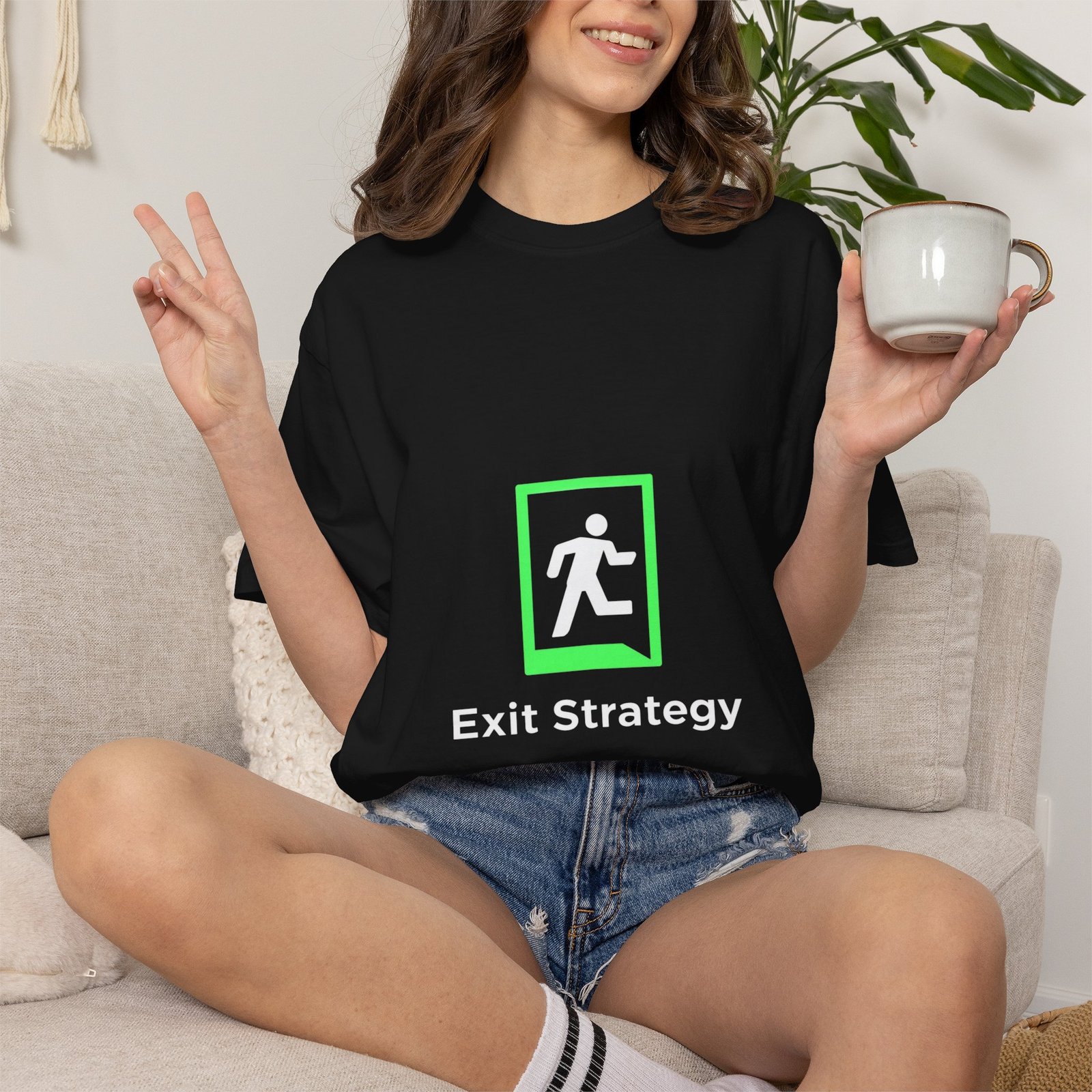 Neon Rectangle Minimalist T-Shirt - Image 33