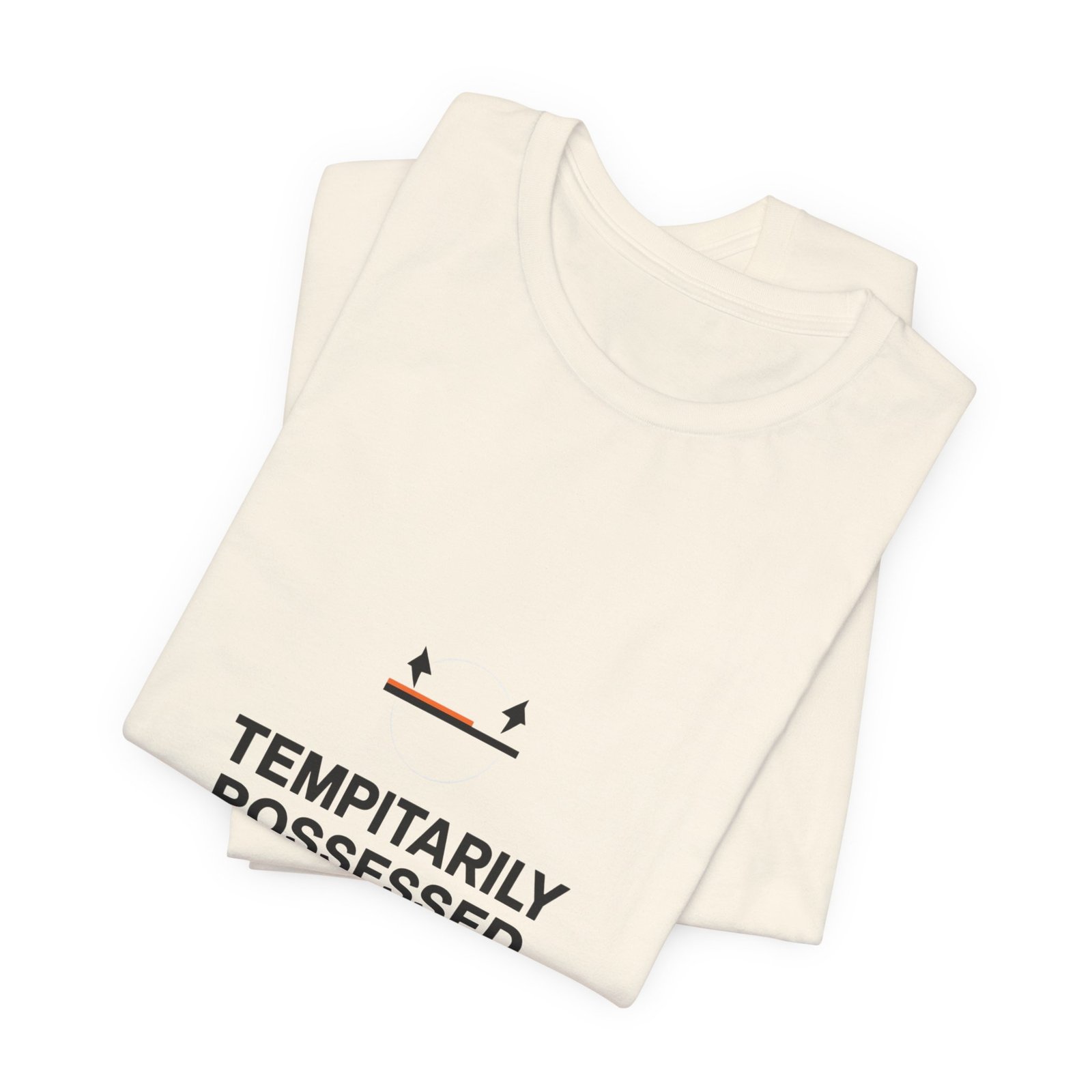 T-Shirt — "Temporarily Possessed" Minimalist Paranormal Graphic Tee - Image 11