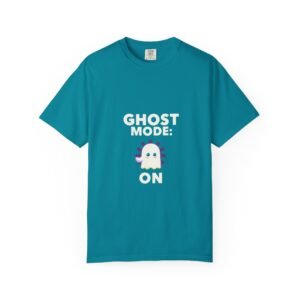 Ghost Mode: On Graphic T-Shirt — Cute Halloween Ghost Tee