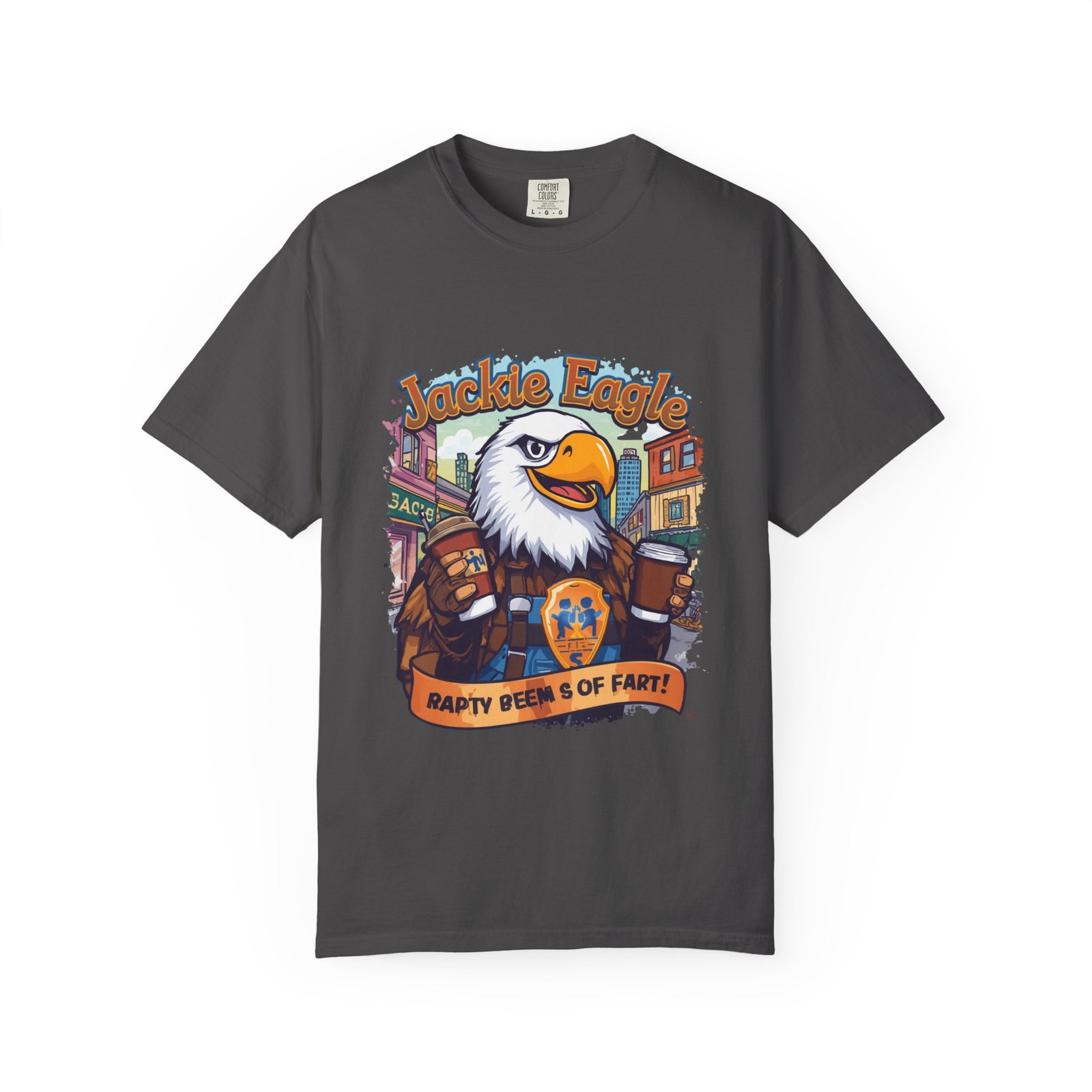 Jackle Eagle 'Party Veers 5 Of Part' Graphic T-Shirt — Vintage Eagle Brewery Design - Image 51