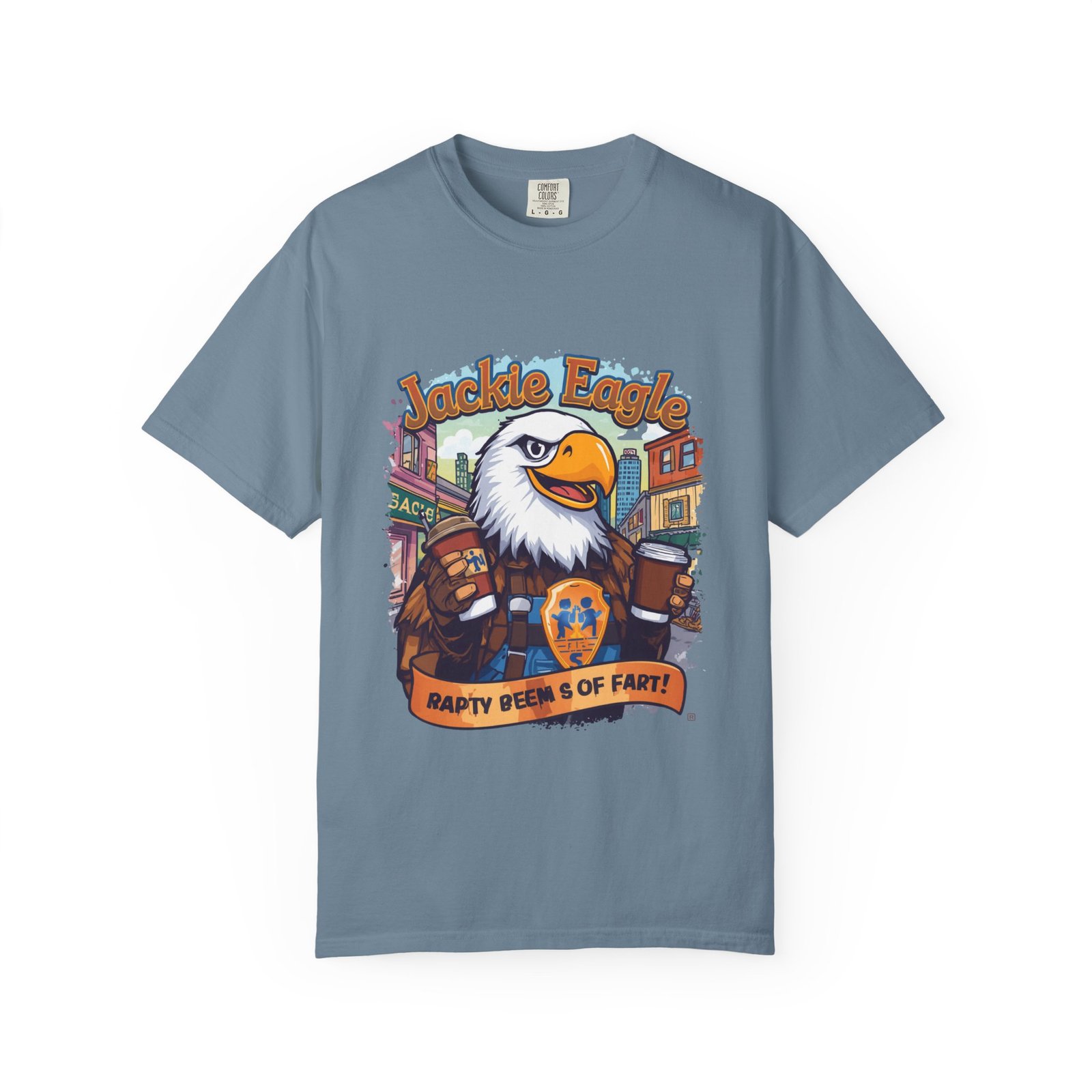 Jackle Eagle 'Party Veers 5 Of Part' Graphic T-Shirt — Vintage Eagle Brewery Design - Image 37