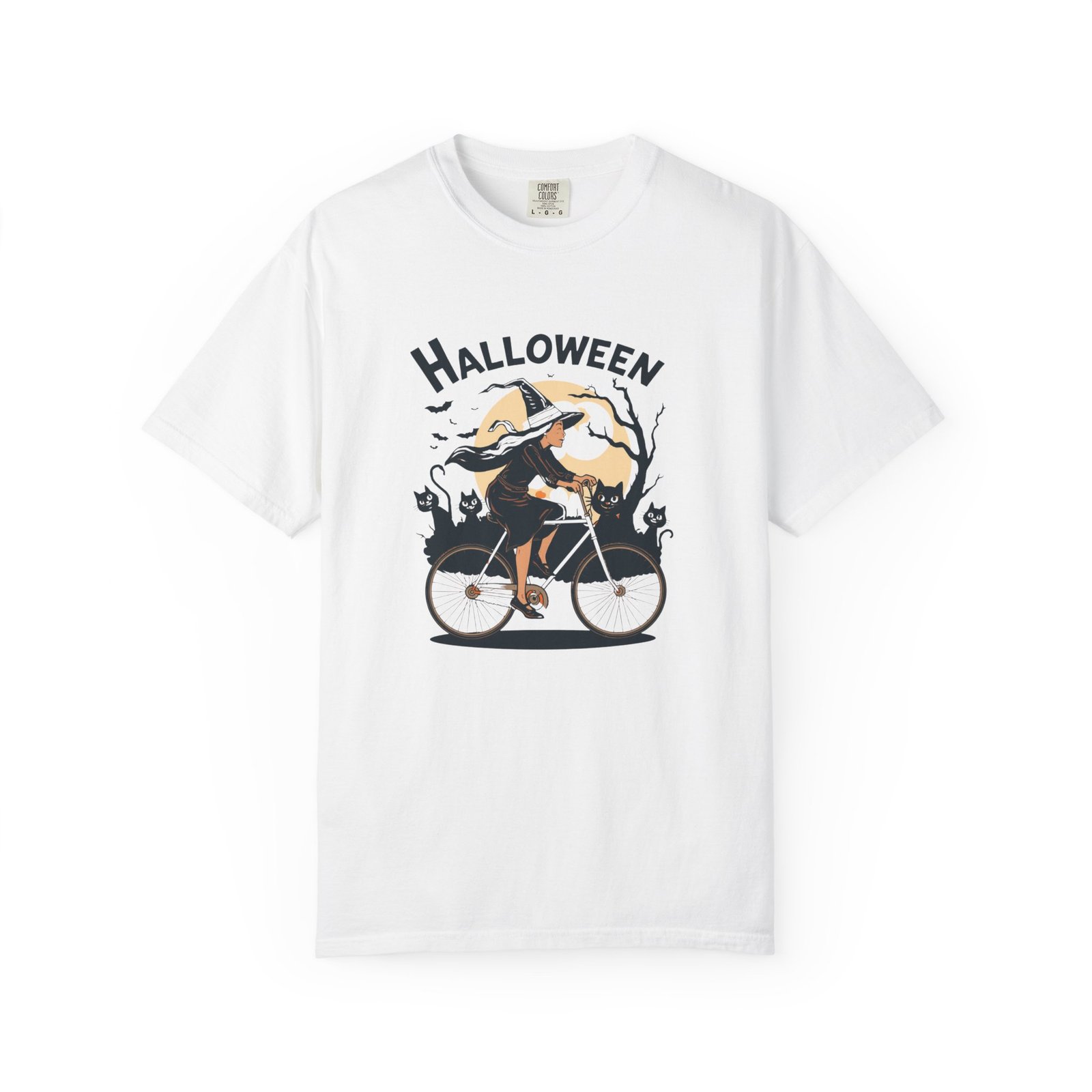 Halloween Witch Bike T-Shirt