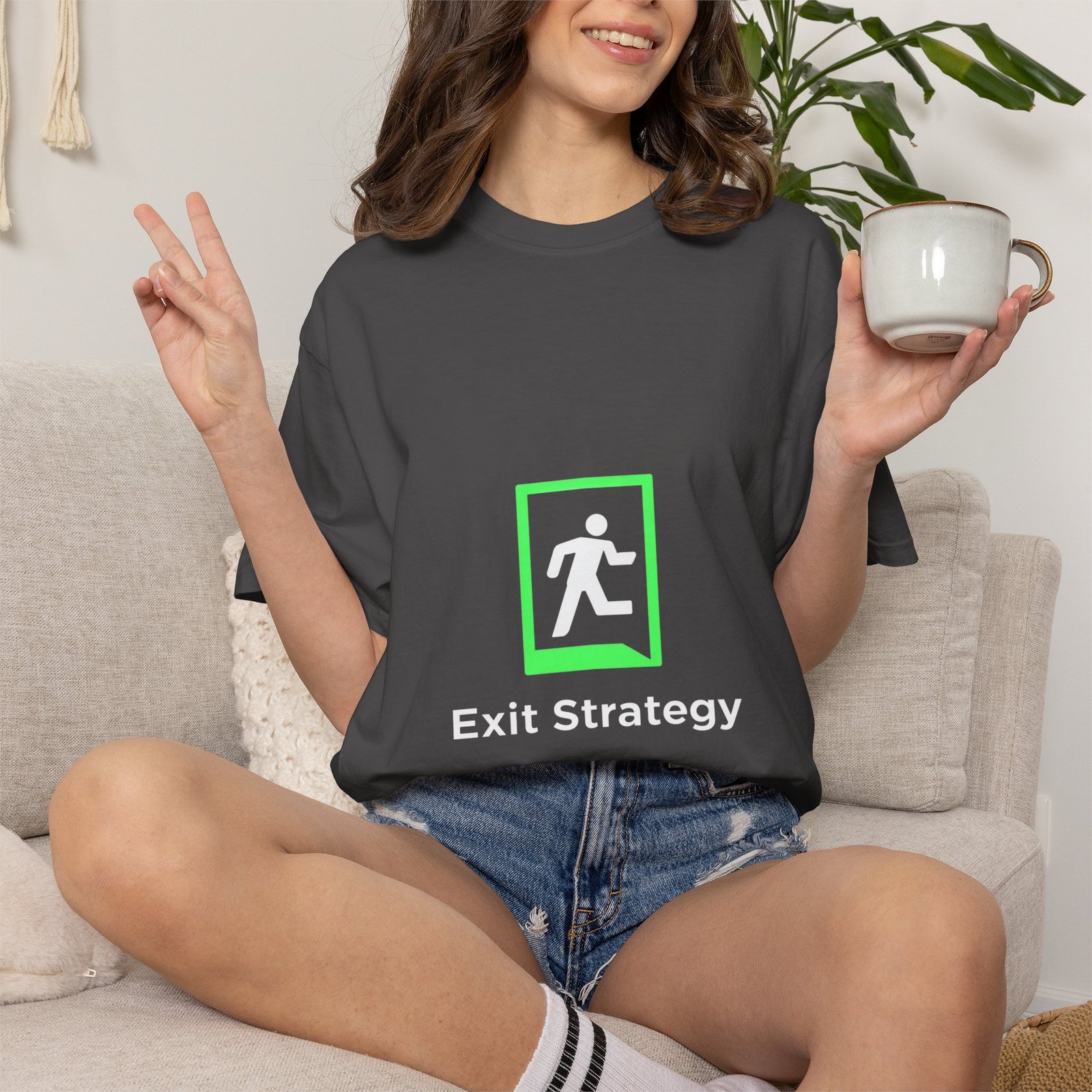 Neon Rectangle Minimalist T-Shirt - Image 27