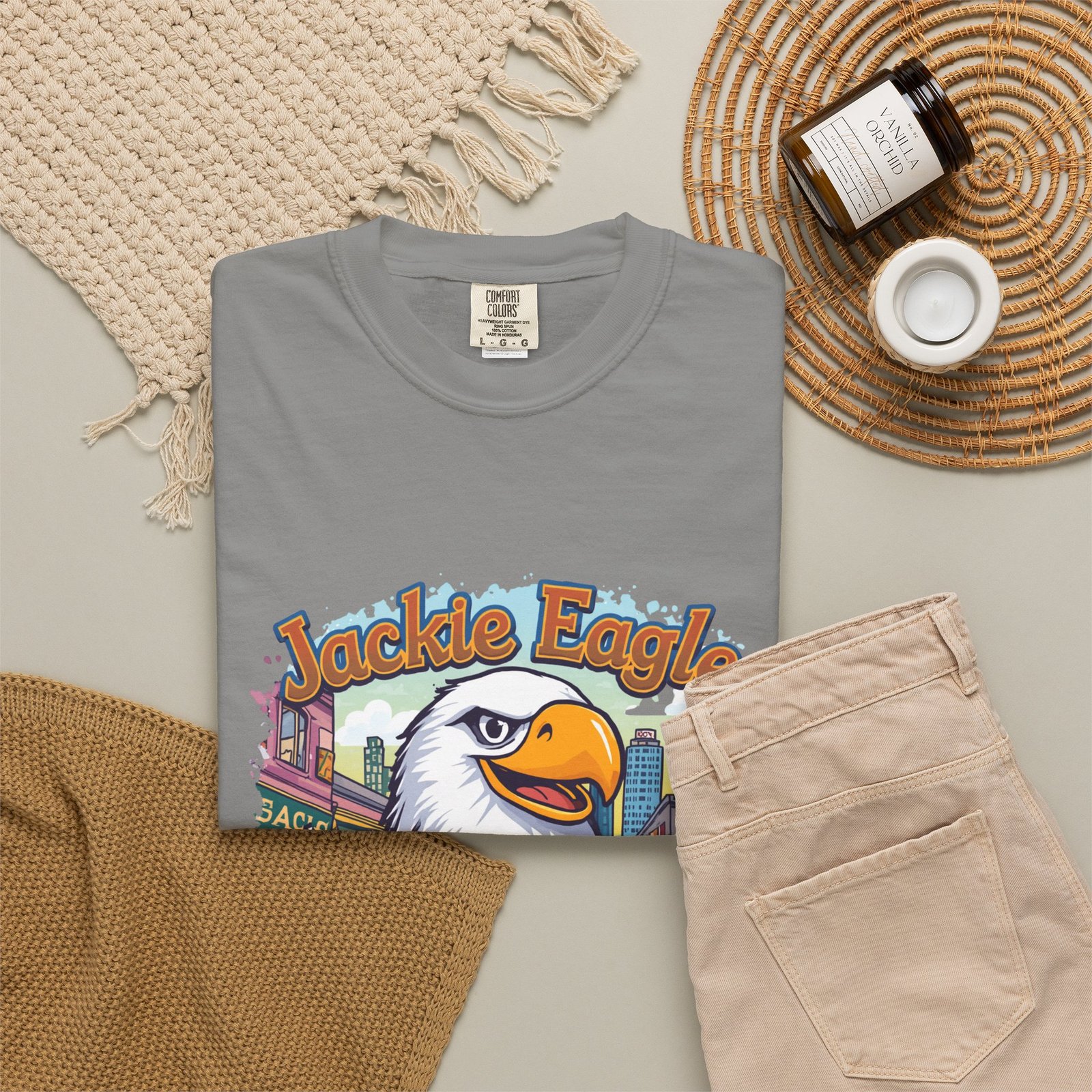 Jackle Eagle 'Party Veers 5 Of Part' Graphic T-Shirt — Vintage Eagle Brewery Design - Image 36