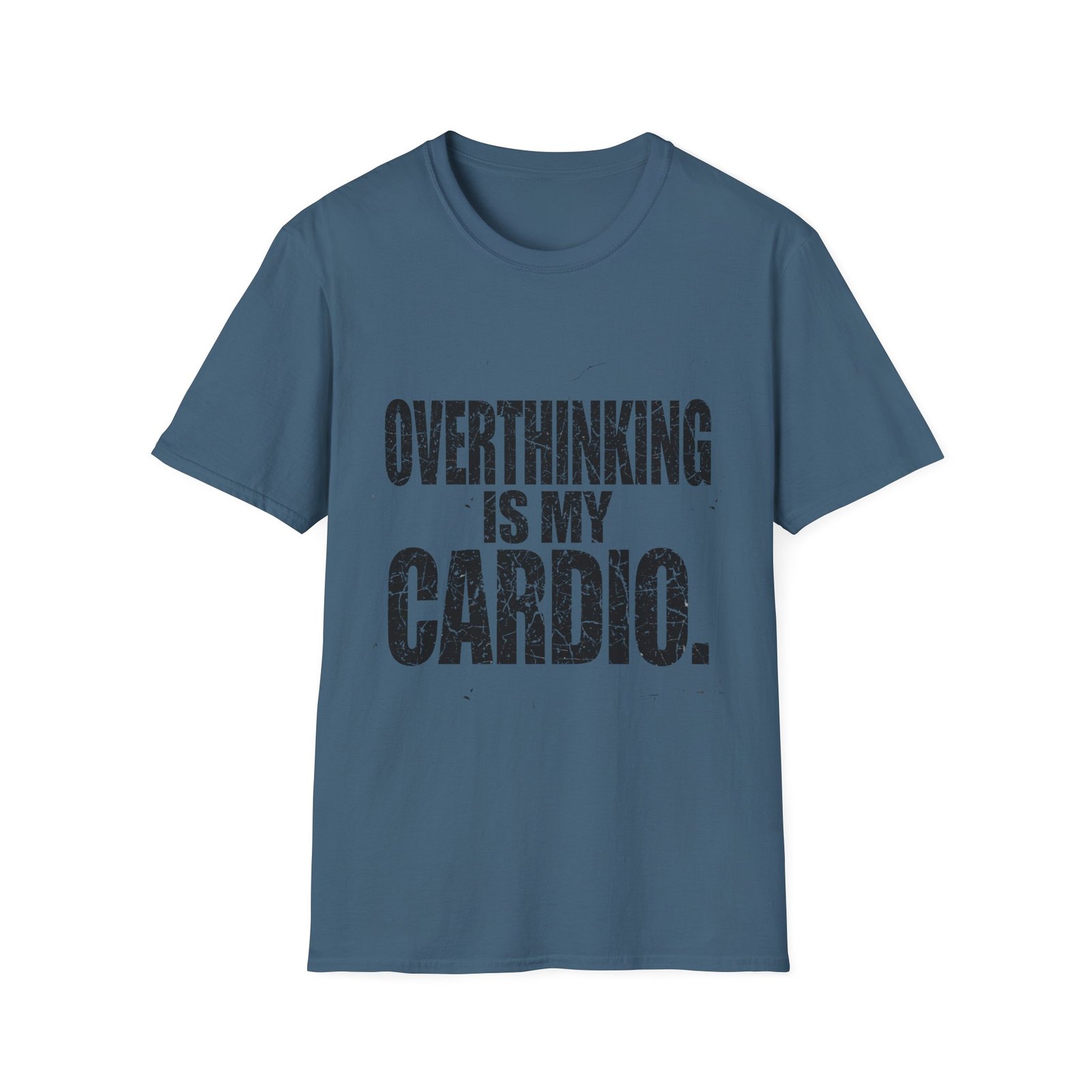 Overthinking Is My Cardio T-Shirt – Funny Introvert Graphic Tee - Image 21