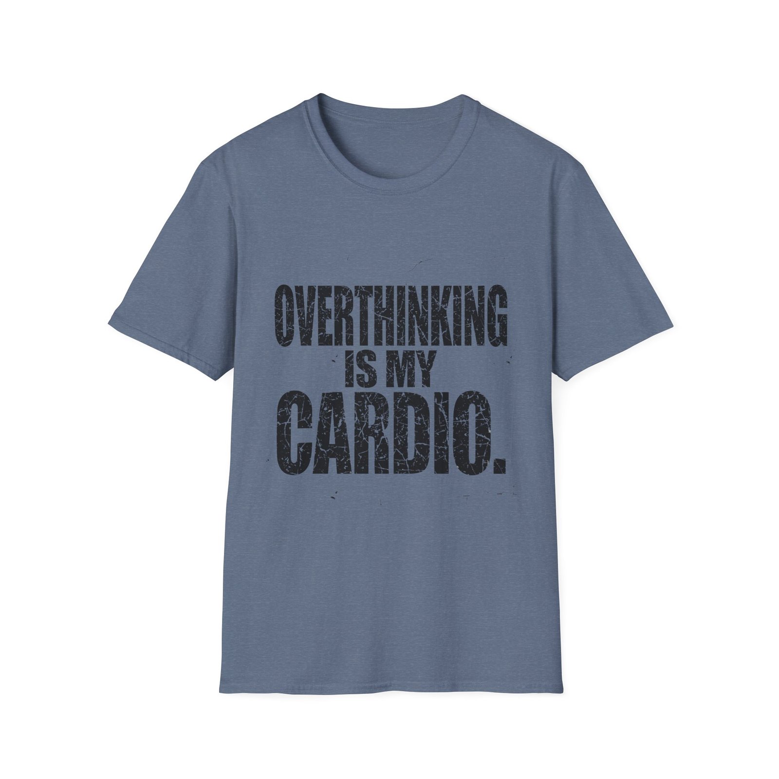 Overthinking Is My Cardio T-Shirt – Funny Introvert Graphic Tee - Image 18