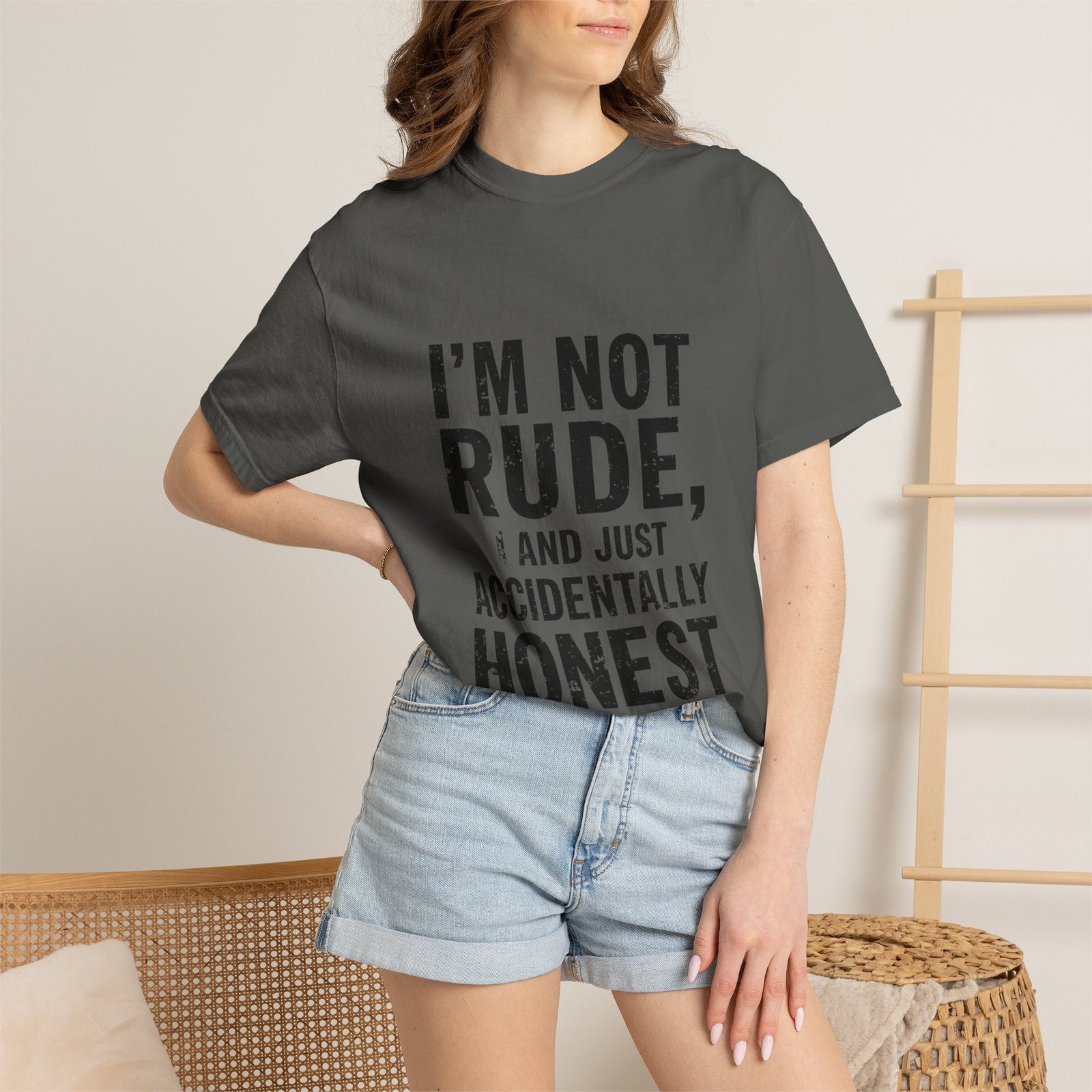 I’m Not Rude T-Shirt — "I’m Not Rude, I’m Just Accidentally Honest" Graphic Tee - Image 12