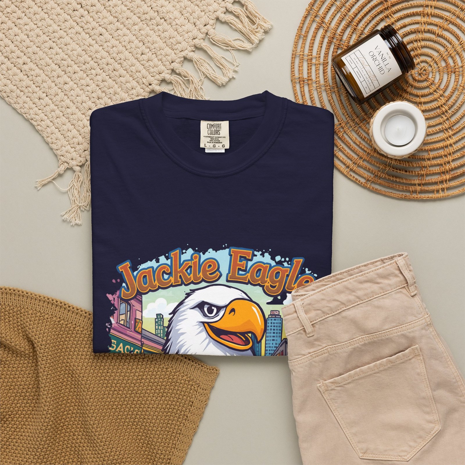Jackle Eagle 'Party Veers 5 Of Part' Graphic T-Shirt — Vintage Eagle Brewery Design - Image 50