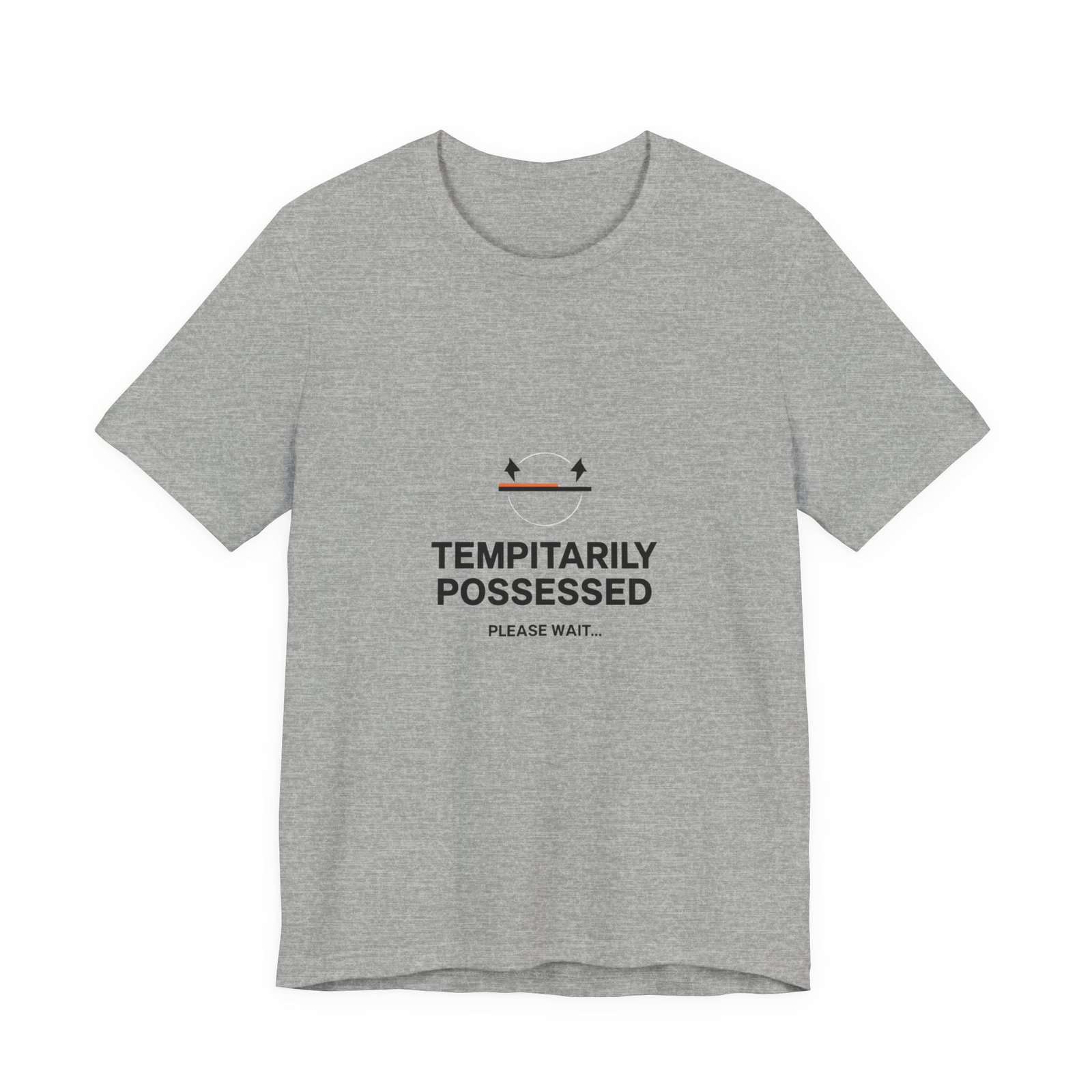 T-Shirt — "Temporarily Possessed" Minimalist Paranormal Graphic Tee - Image 13