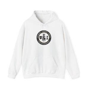 Chess Club Crest Hoodie – Vintage Chess Emblem Sweatshirt