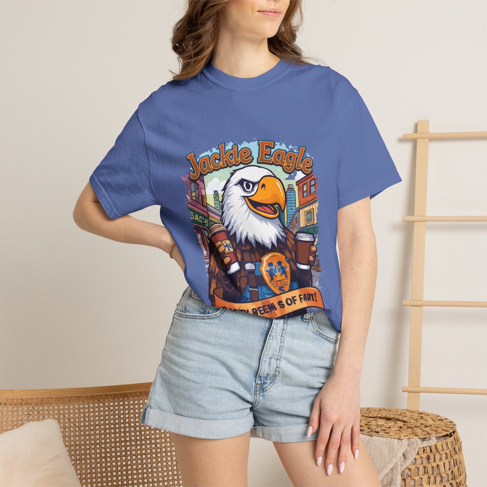 Jackle Eagle 'Party Veers 5 Of Part' Graphic T-Shirt — Vintage Eagle Brewery Design - Image 25