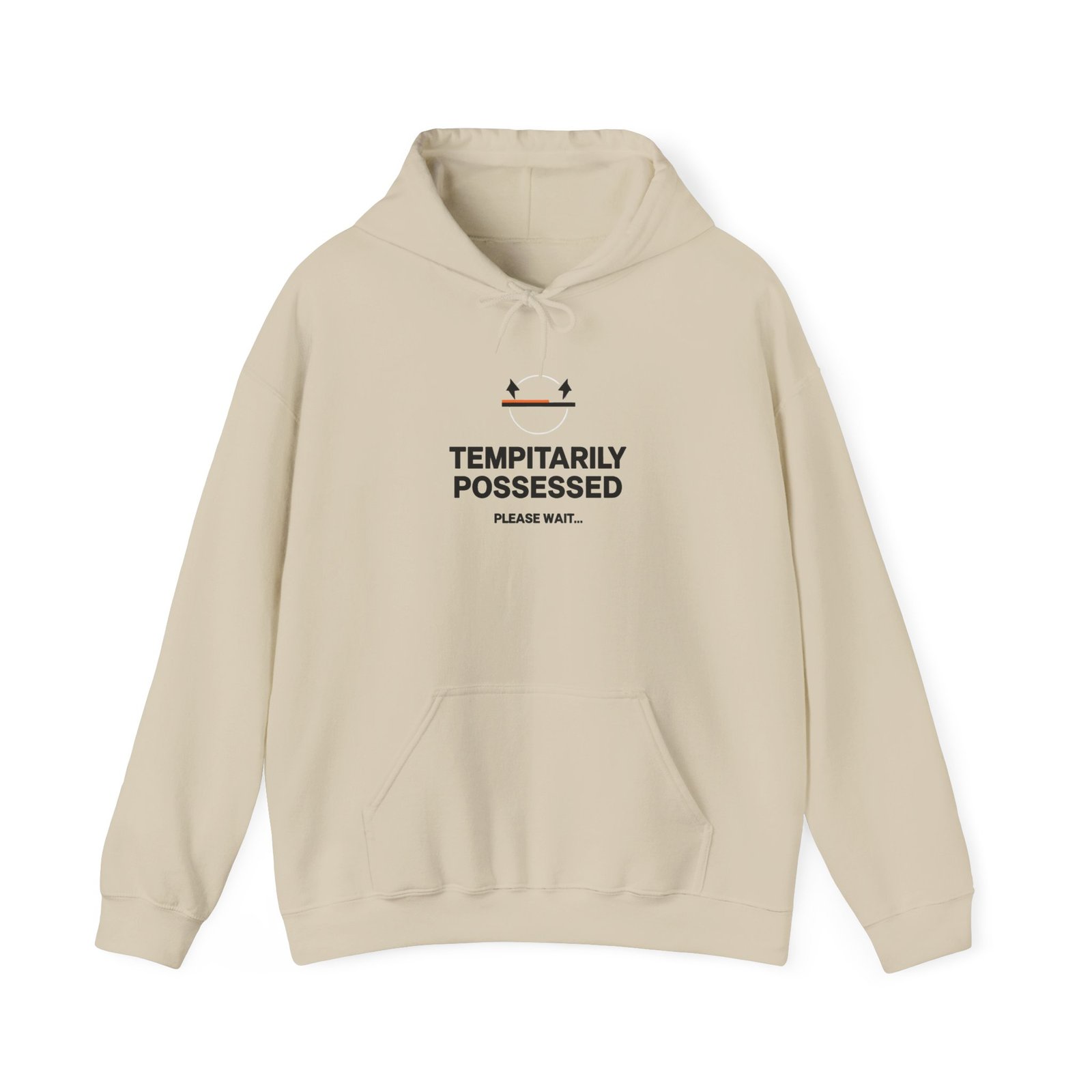 Temporarily Possessed Hoodie – Funny Paranormal Graphic Pullover - Image 9