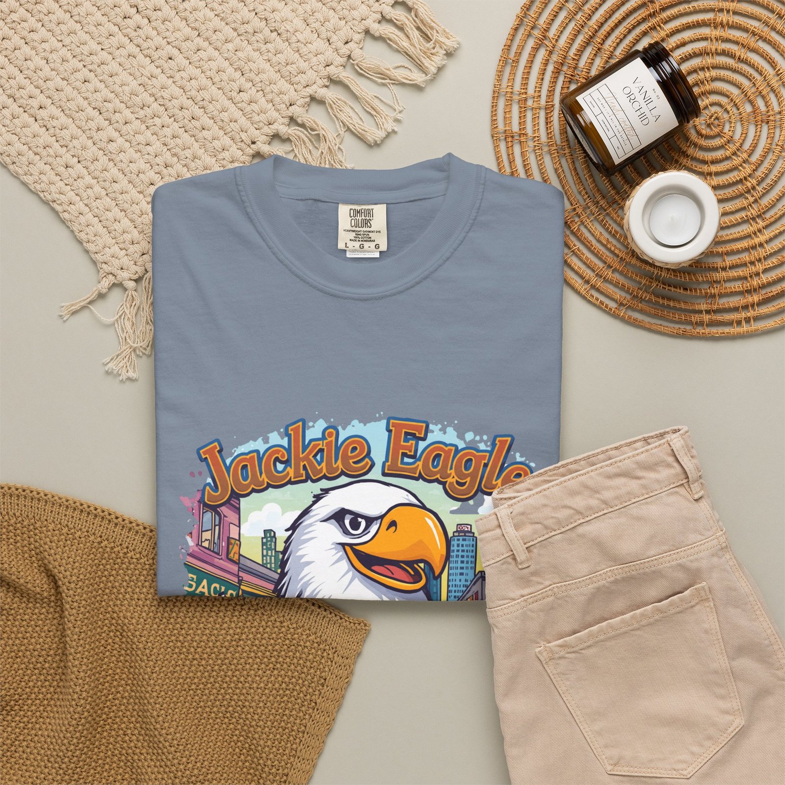 Jackle Eagle 'Party Veers 5 Of Part' Graphic T-Shirt — Vintage Eagle Brewery Design - Image 22