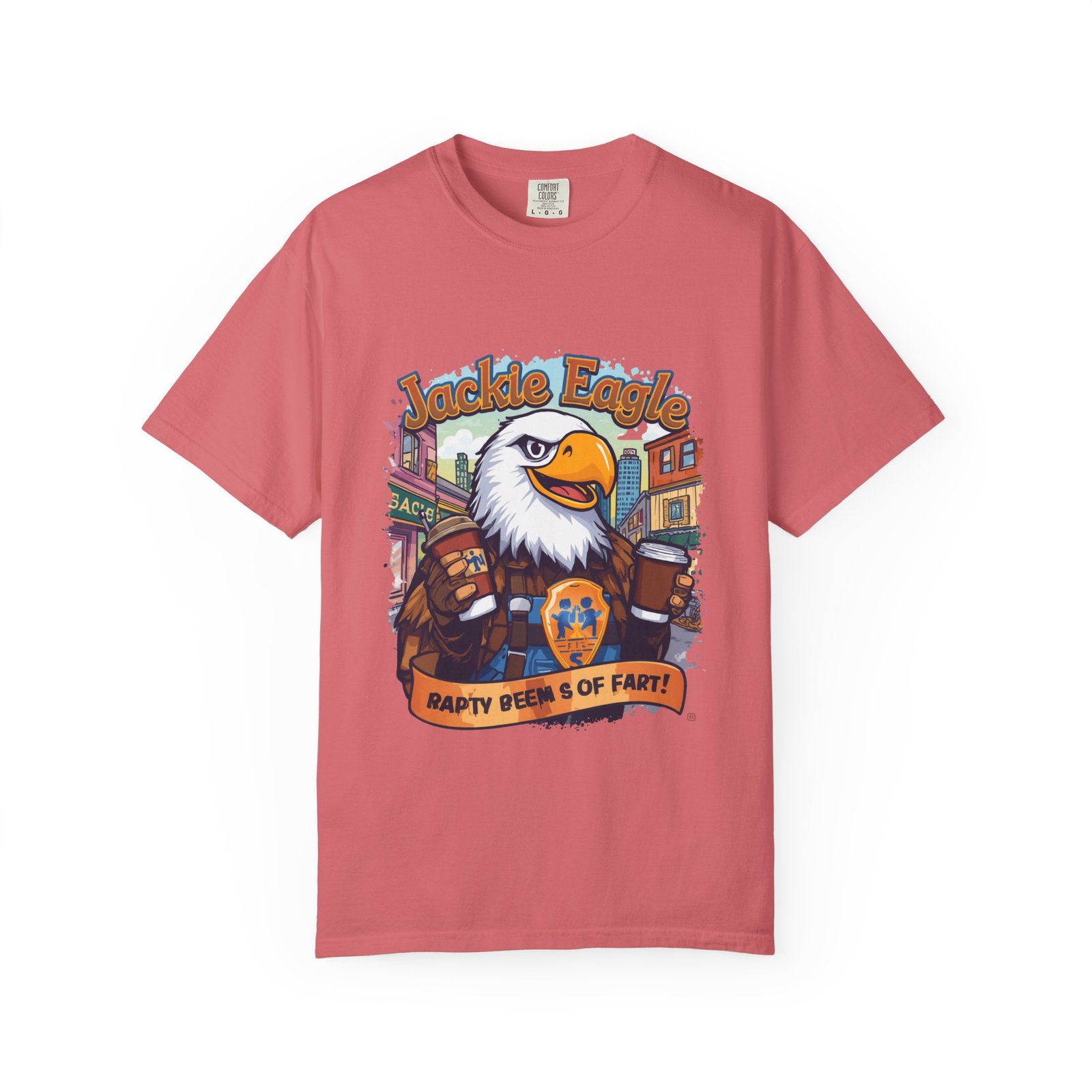 Jackle Eagle 'Party Veers 5 Of Part' Graphic T-Shirt — Vintage Eagle Brewery Design - Image 65