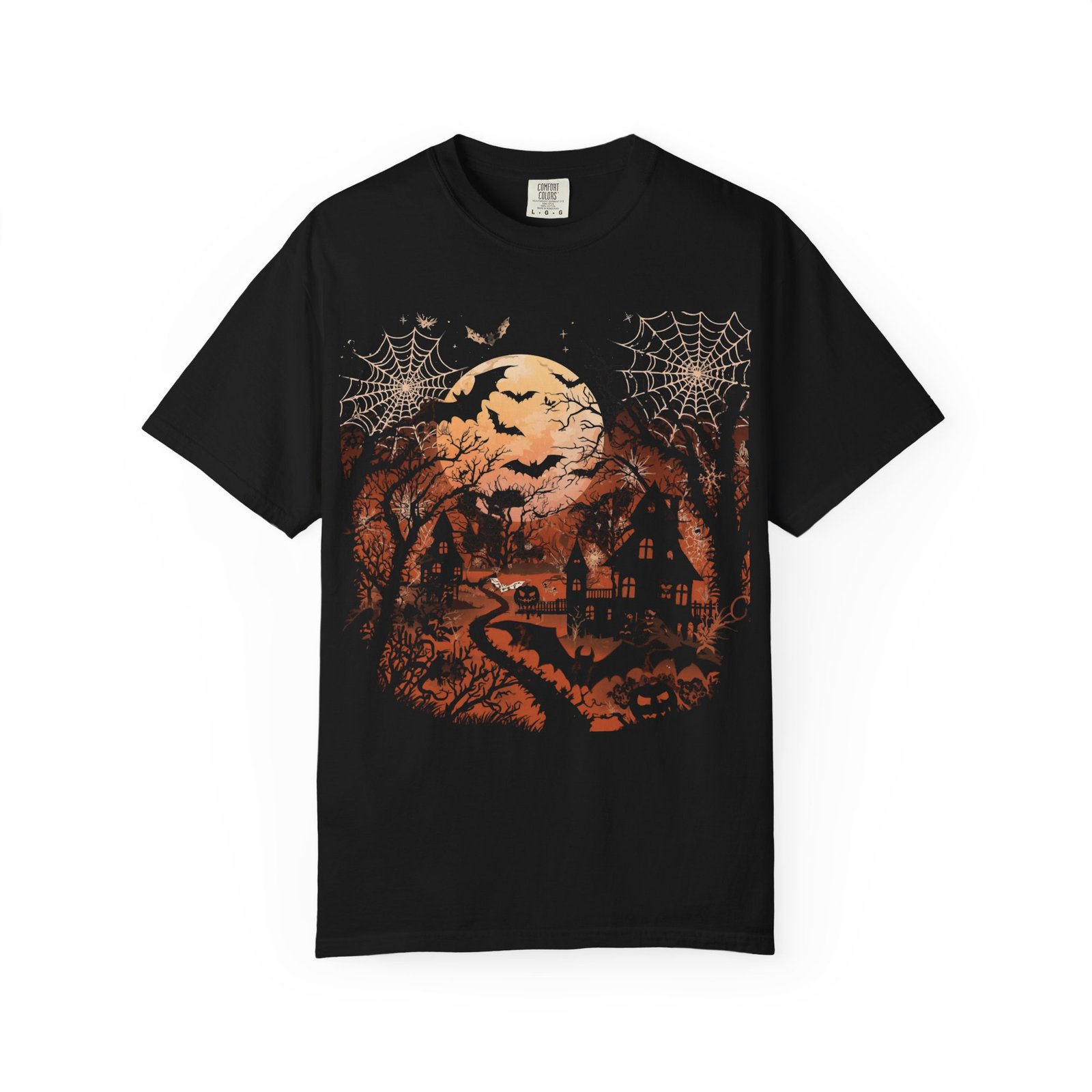 Autumn Moon Cottage T-Shirt - Image 11