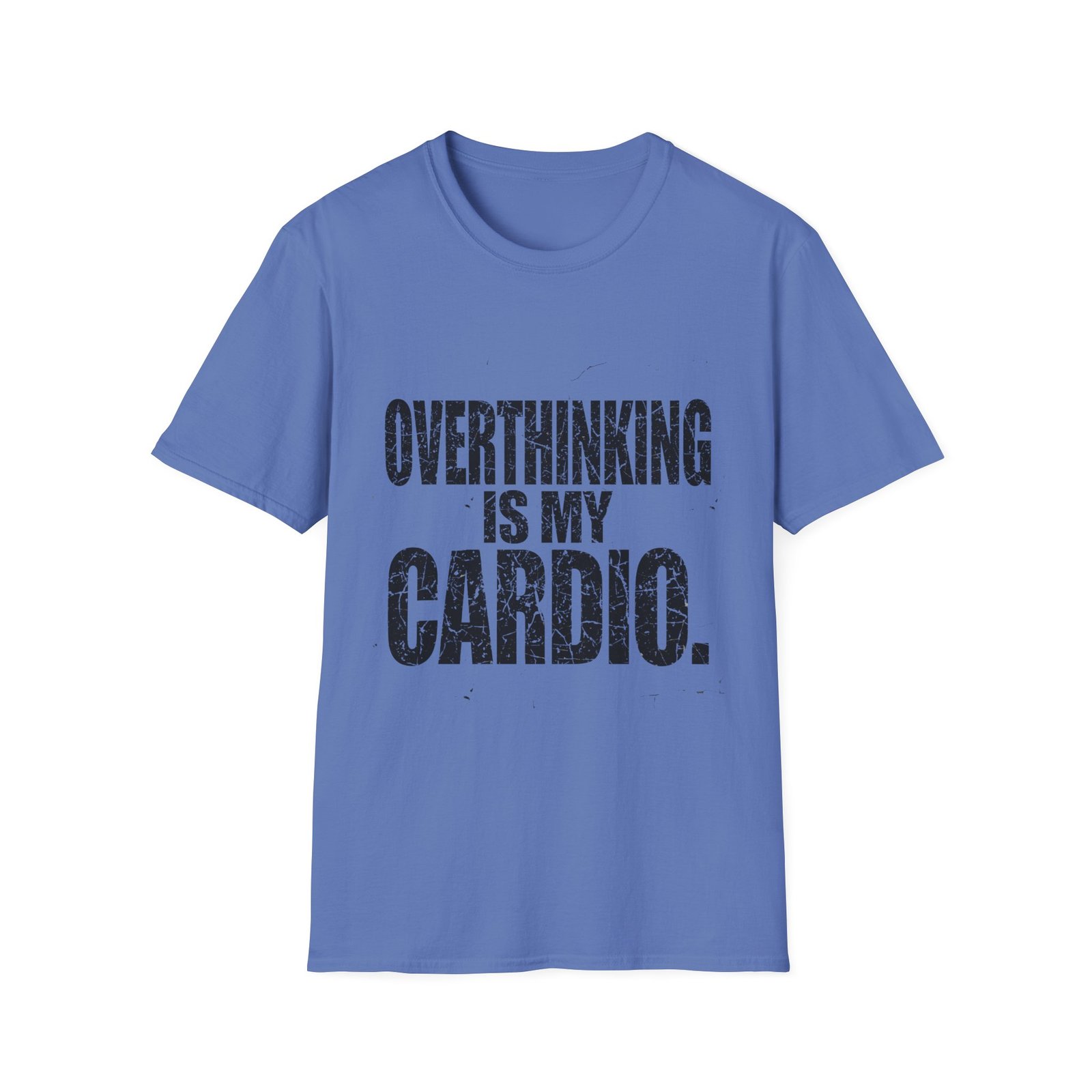 Overthinking Is My Cardio T-Shirt – Funny Introvert Graphic Tee - Image 15