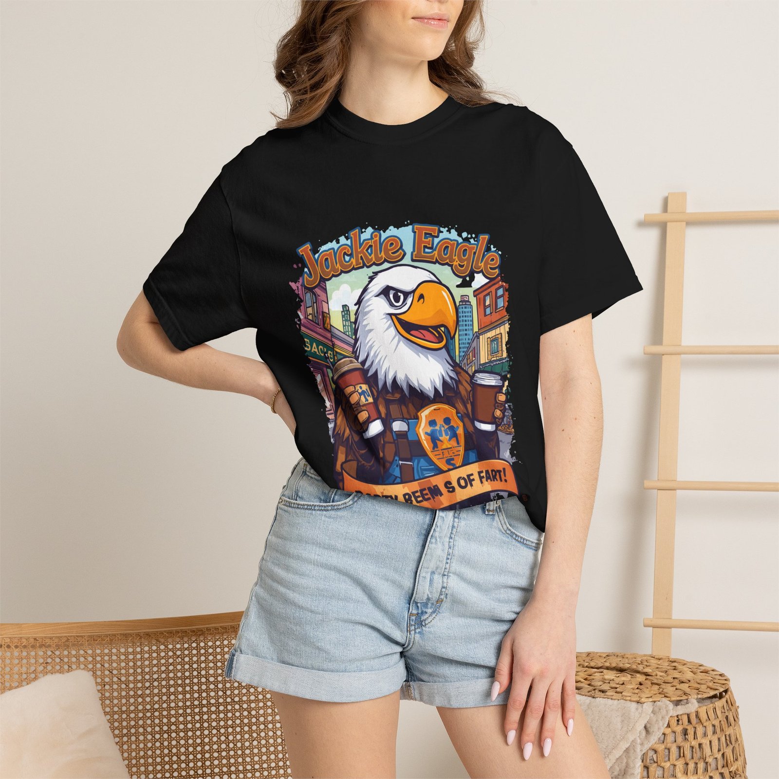 Jackle Eagle 'Party Veers 5 Of Part' Graphic T-Shirt — Vintage Eagle Brewery Design - Image 60