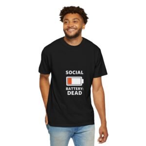 Social Battery Dead T-Shirt