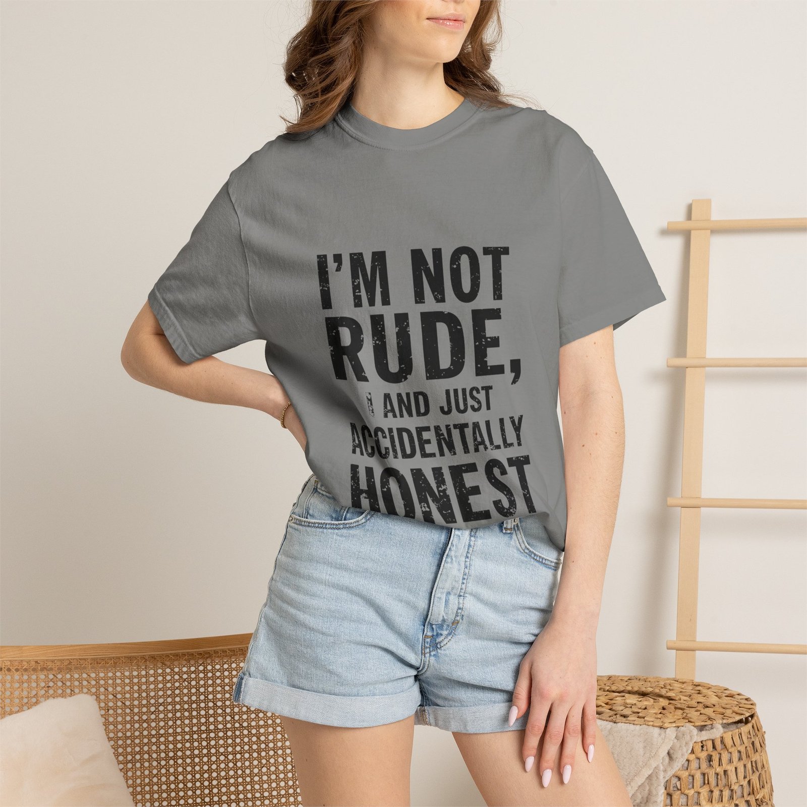 I’m Not Rude T-Shirt — "I’m Not Rude, I’m Just Accidentally Honest" Graphic Tee - Image 44