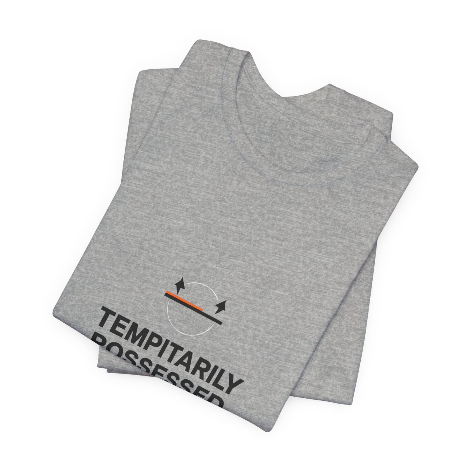 T-Shirt — "Temporarily Possessed" Minimalist Paranormal Graphic Tee - Image 15