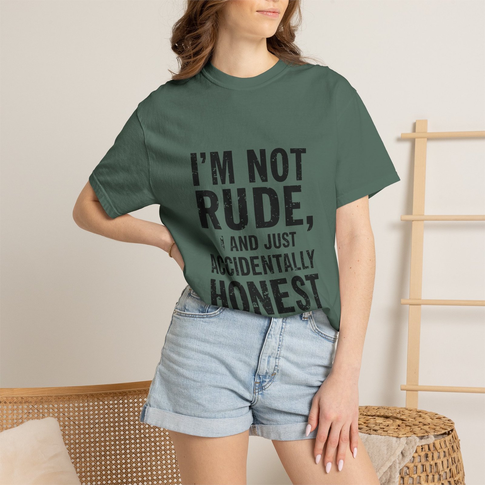 I’m Not Rude T-Shirt — "I’m Not Rude, I’m Just Accidentally Honest" Graphic Tee - Image 32