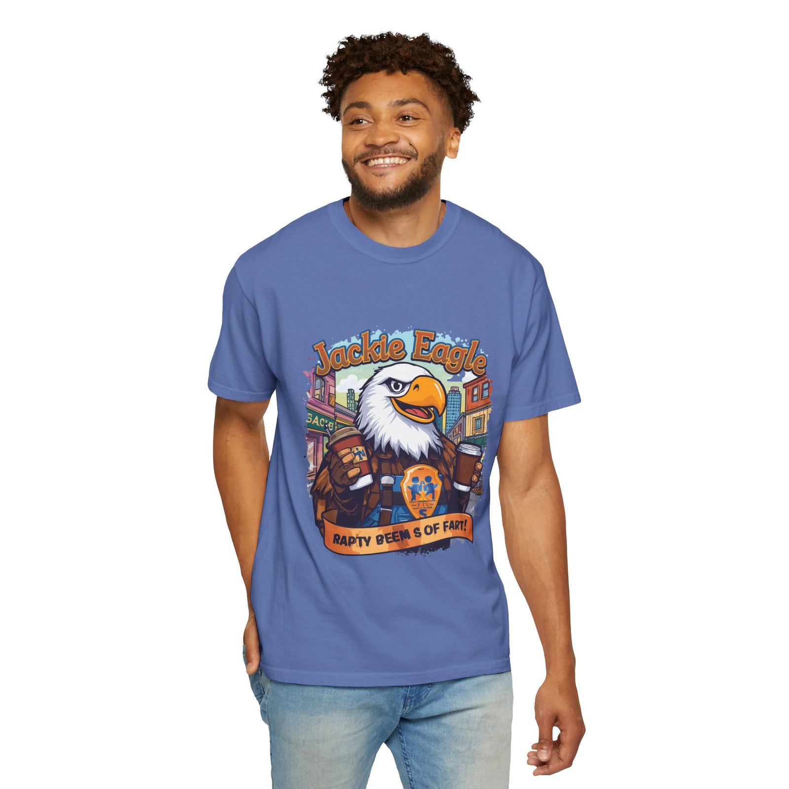 Jackle Eagle 'Party Veers 5 Of Part' Graphic T-Shirt — Vintage Eagle Brewery Design - Image 27