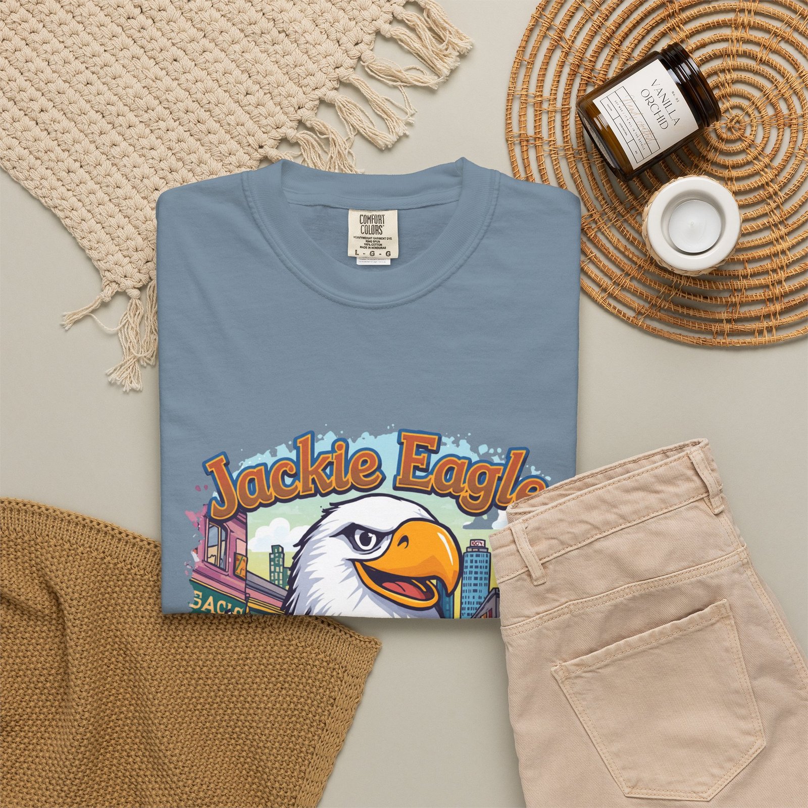 Jackle Eagle 'Party Veers 5 Of Part' Graphic T-Shirt — Vintage Eagle Brewery Design - Image 43