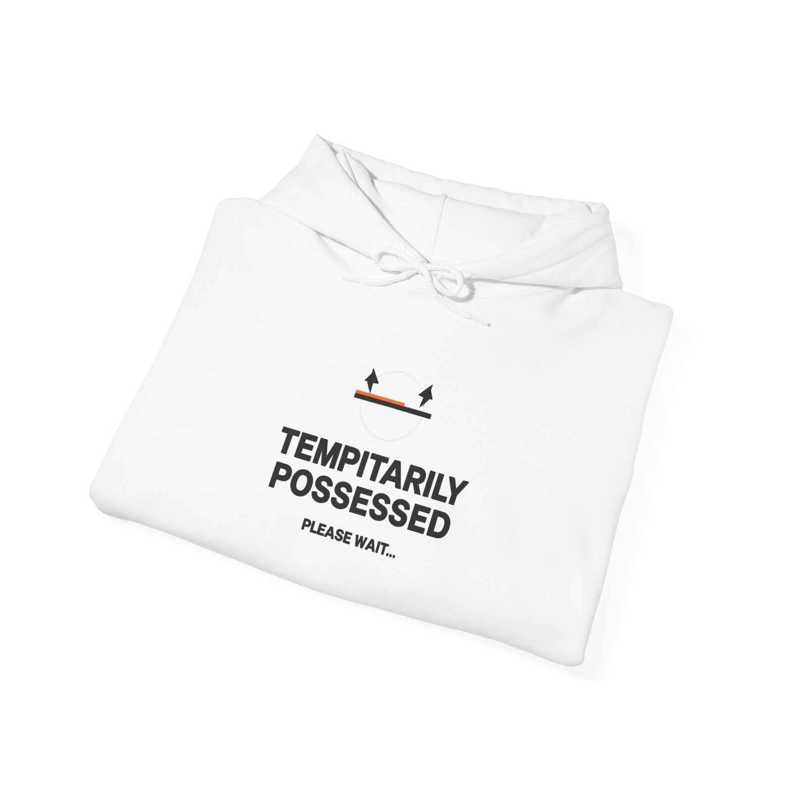 Temporarily Possessed Hoodie – Funny Paranormal Graphic Pullover - Image 4