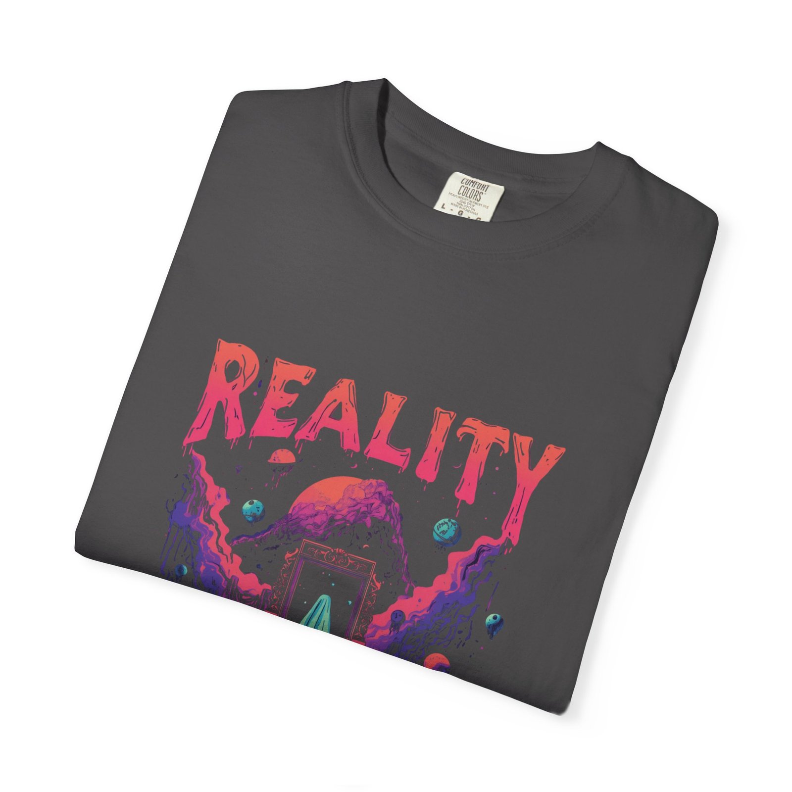 Reality Closed at Midnight T-Shirt – Psychedelic Ghost Halloween Tee - Image 18