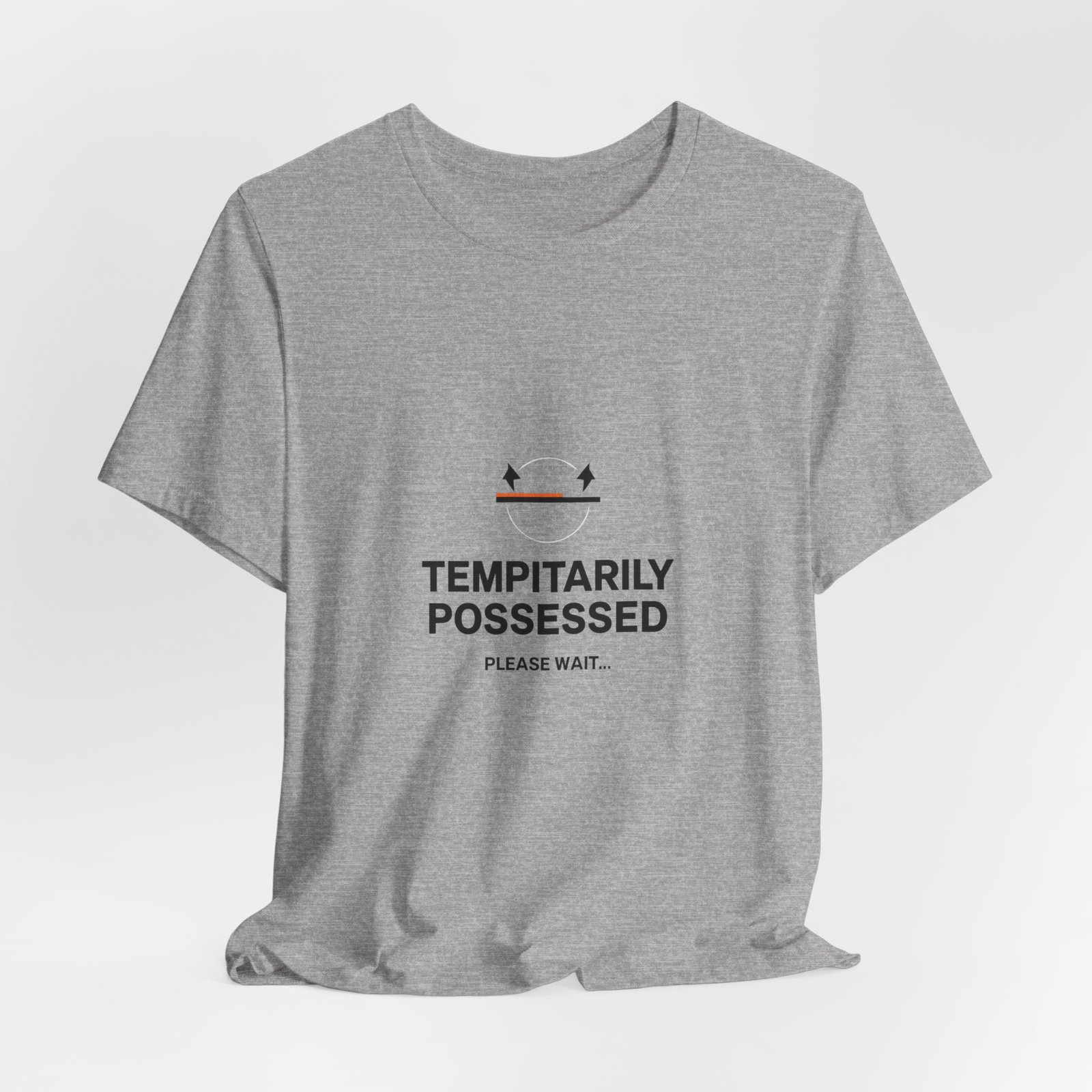 T-Shirt — "Temporarily Possessed" Minimalist Paranormal Graphic Tee - Image 16