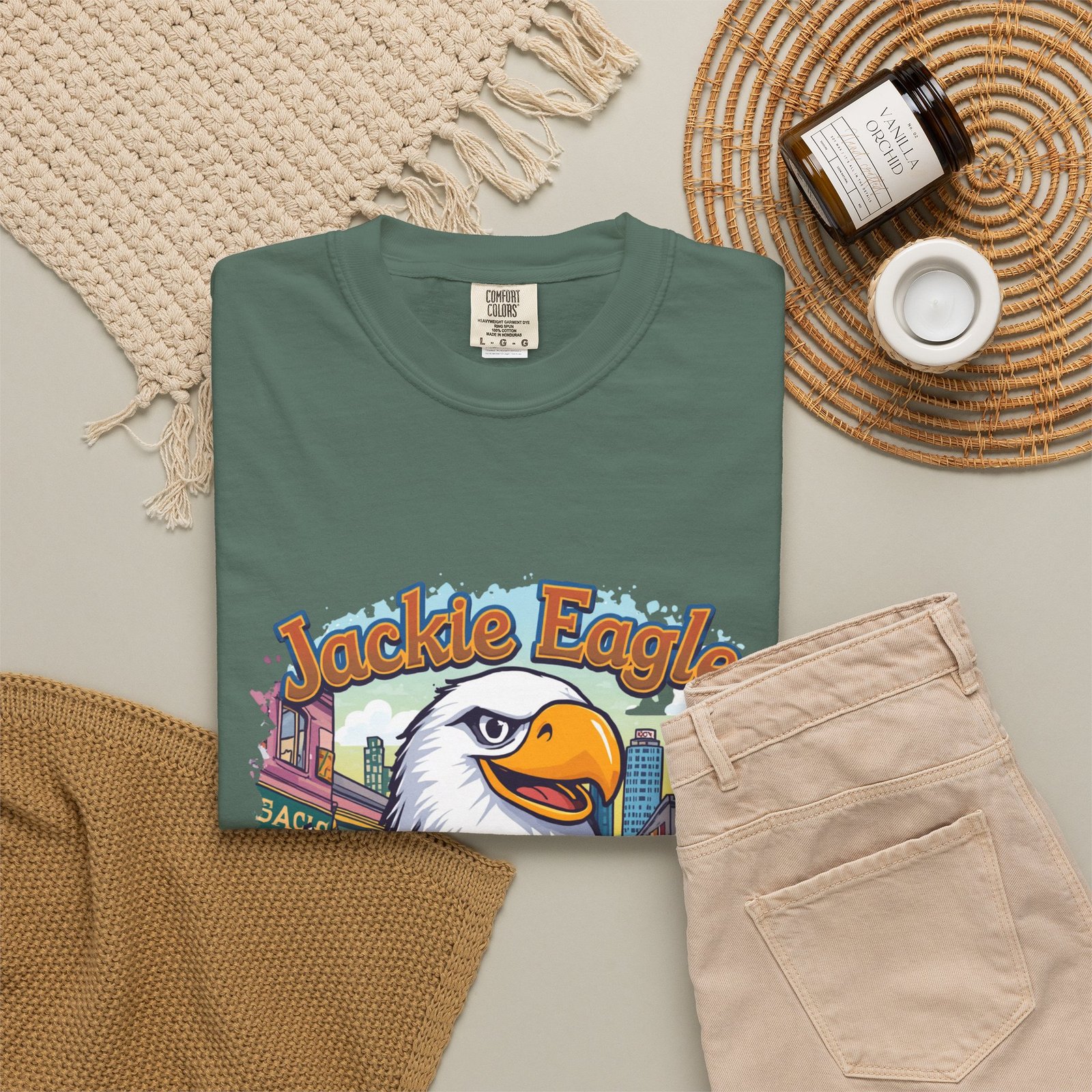 Jackle Eagle 'Party Veers 5 Of Part' Graphic T-Shirt — Vintage Eagle Brewery Design - Image 15