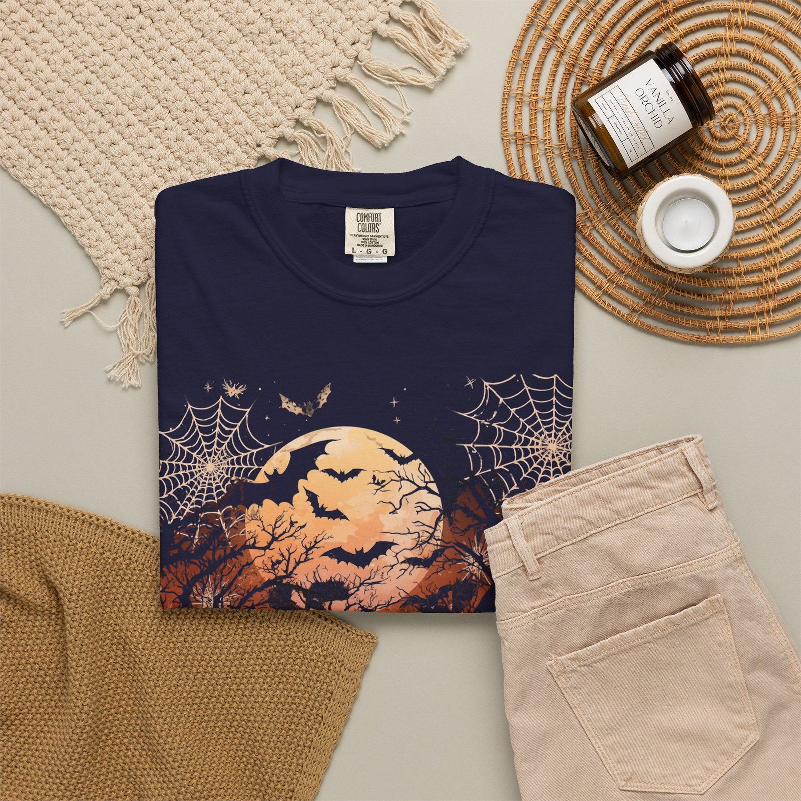 Autumn Moon Cottage T-Shirt - Image 10