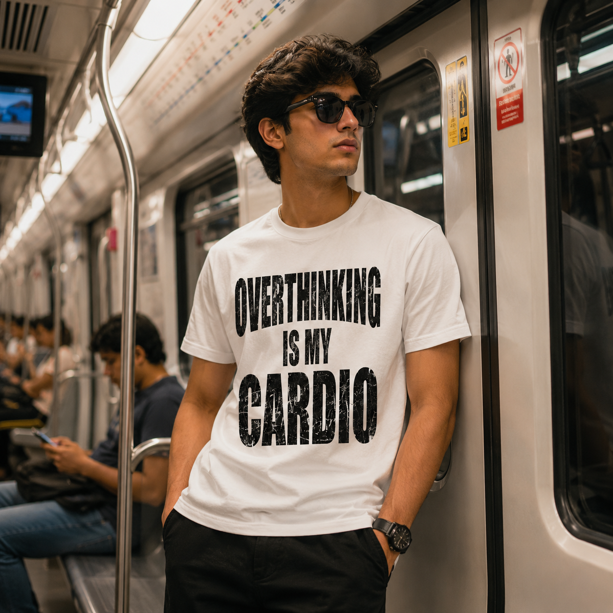 overthinking-is-my-cardio-t-shirt