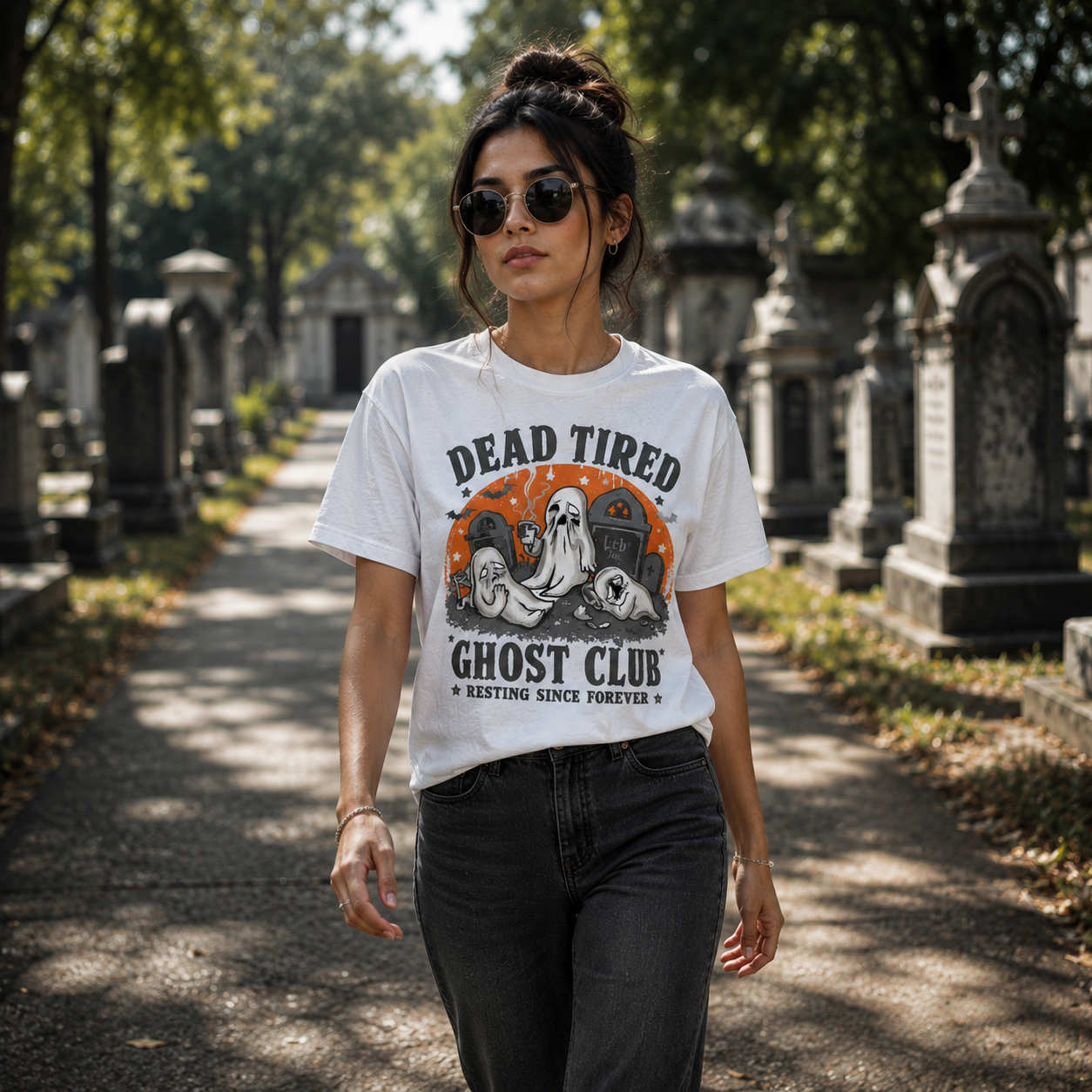 Dead Tired Ghost Club T-Shirt
